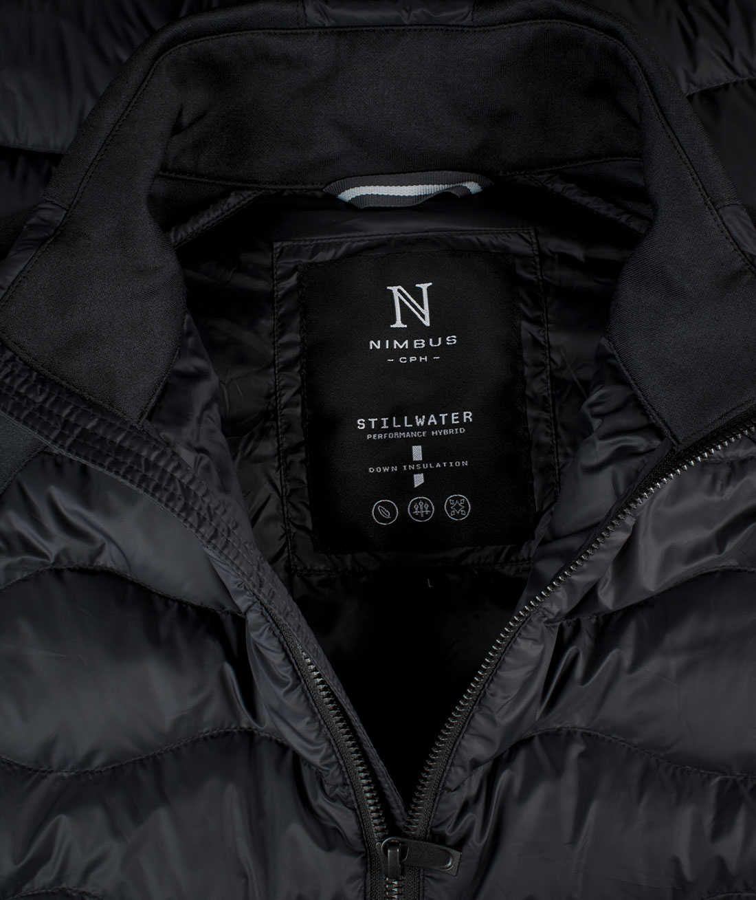 Nimbus Stillwater Hybridjacken, Schwarz, large image number 7