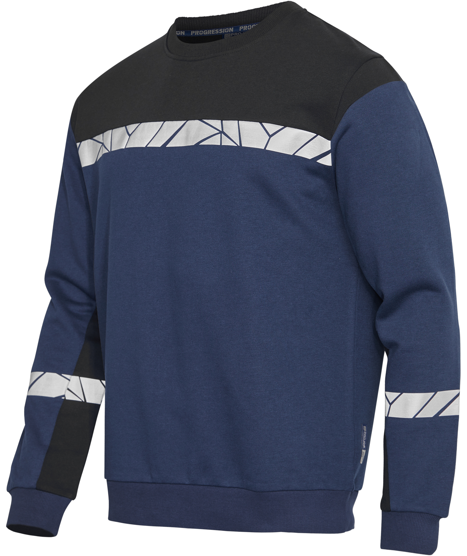 ProJob sweatshirt 7101, Marine/Sort, large image number 4