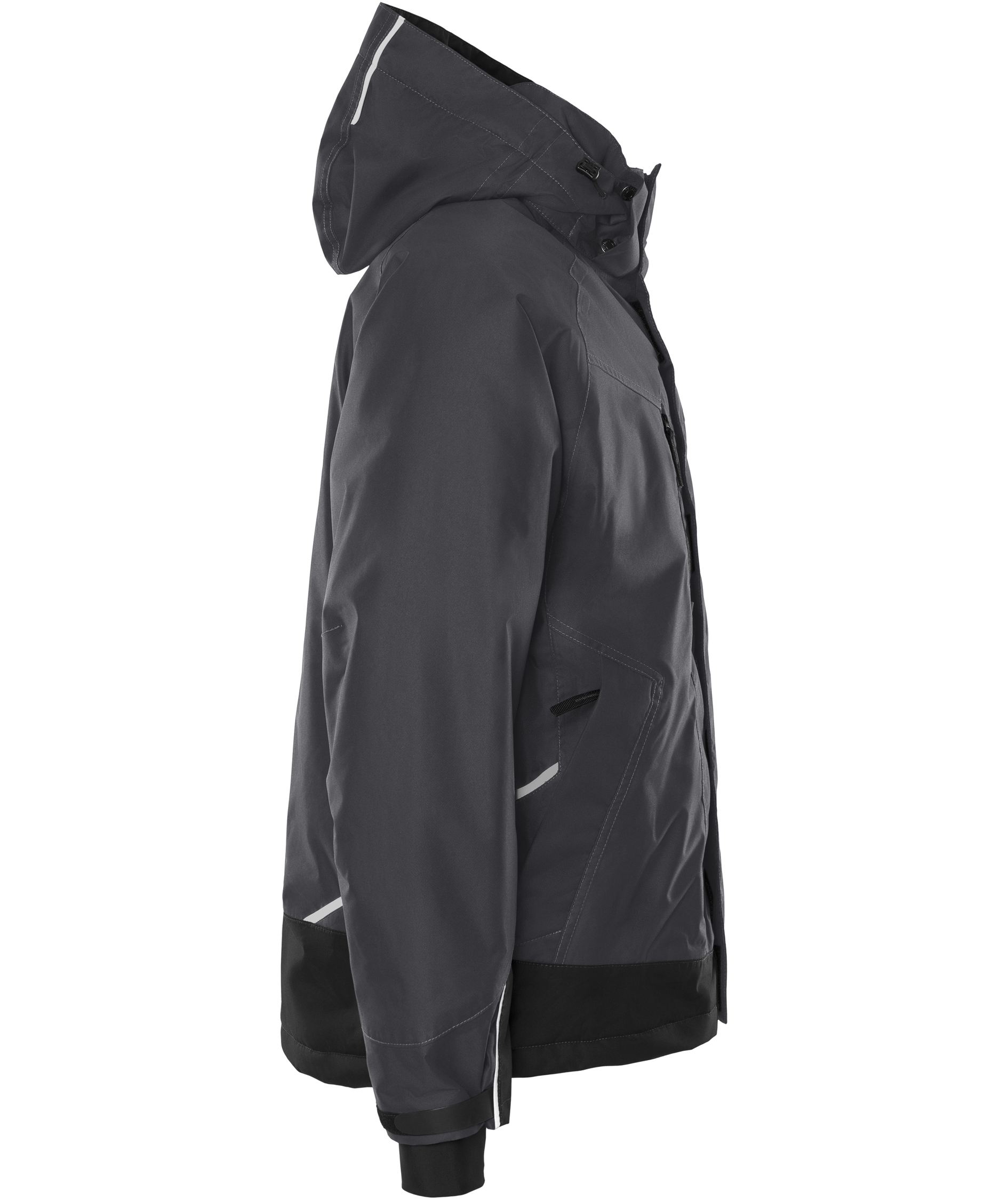 Fristads Airtech&reg; winter jacket 4410 GTT, Grey/Black, large image number 2