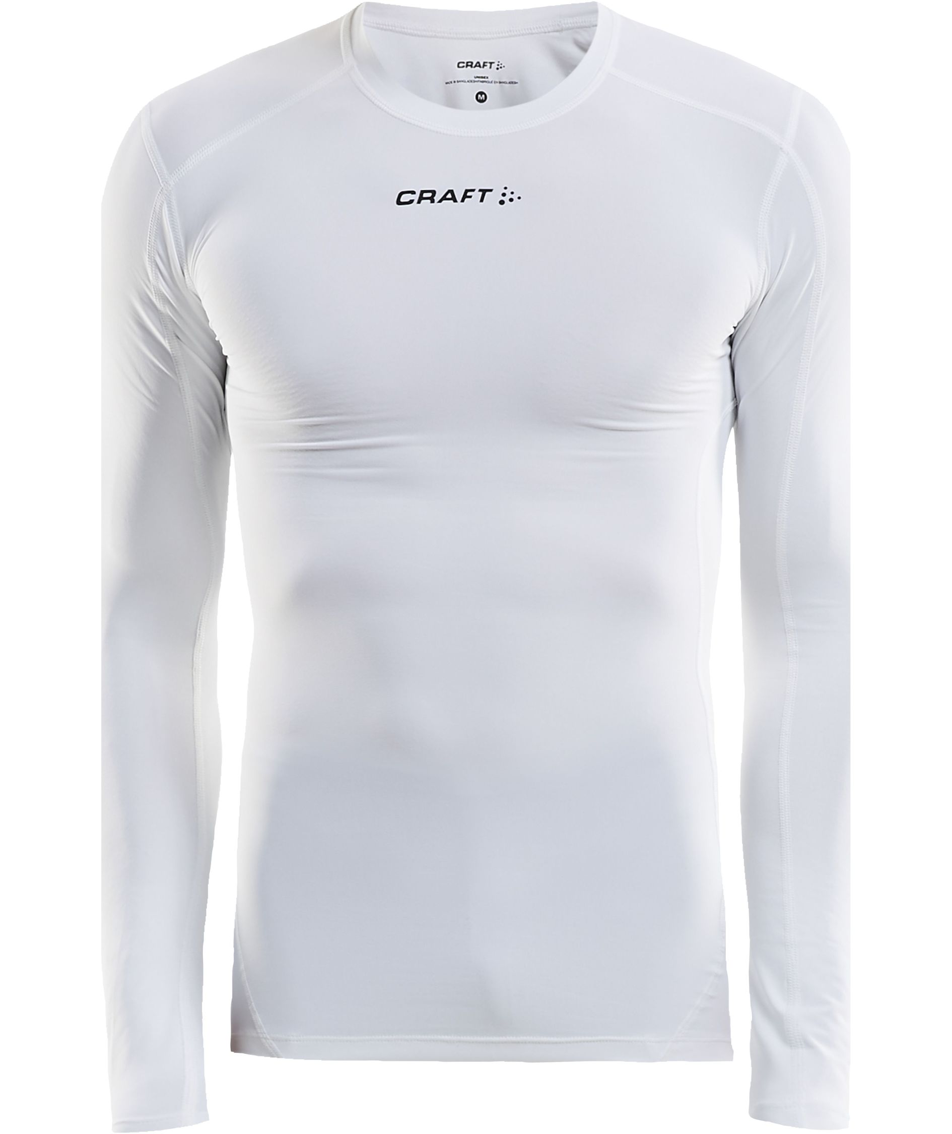 Craft Pro Control Compression l&aring;ng&auml;rmad T-shirt, White