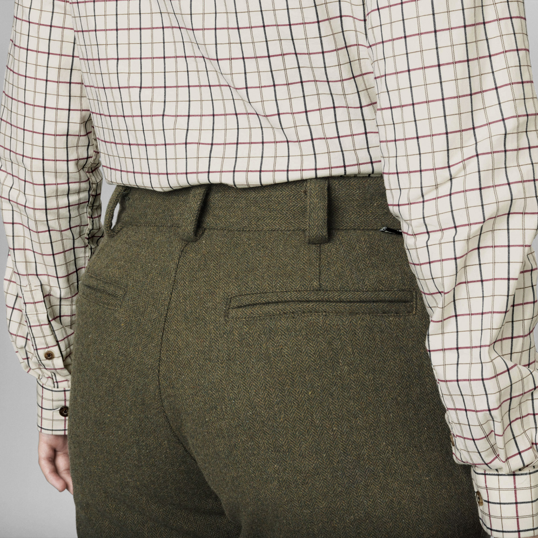 Seeland Hillside Harriet women's knickers with wool, Moss green, large image number 8