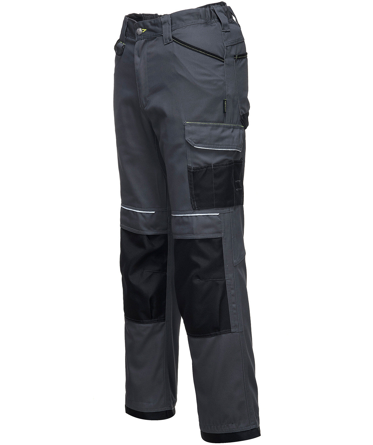 Portwest Urban work trousers T601, Grey/Black, large image number 1