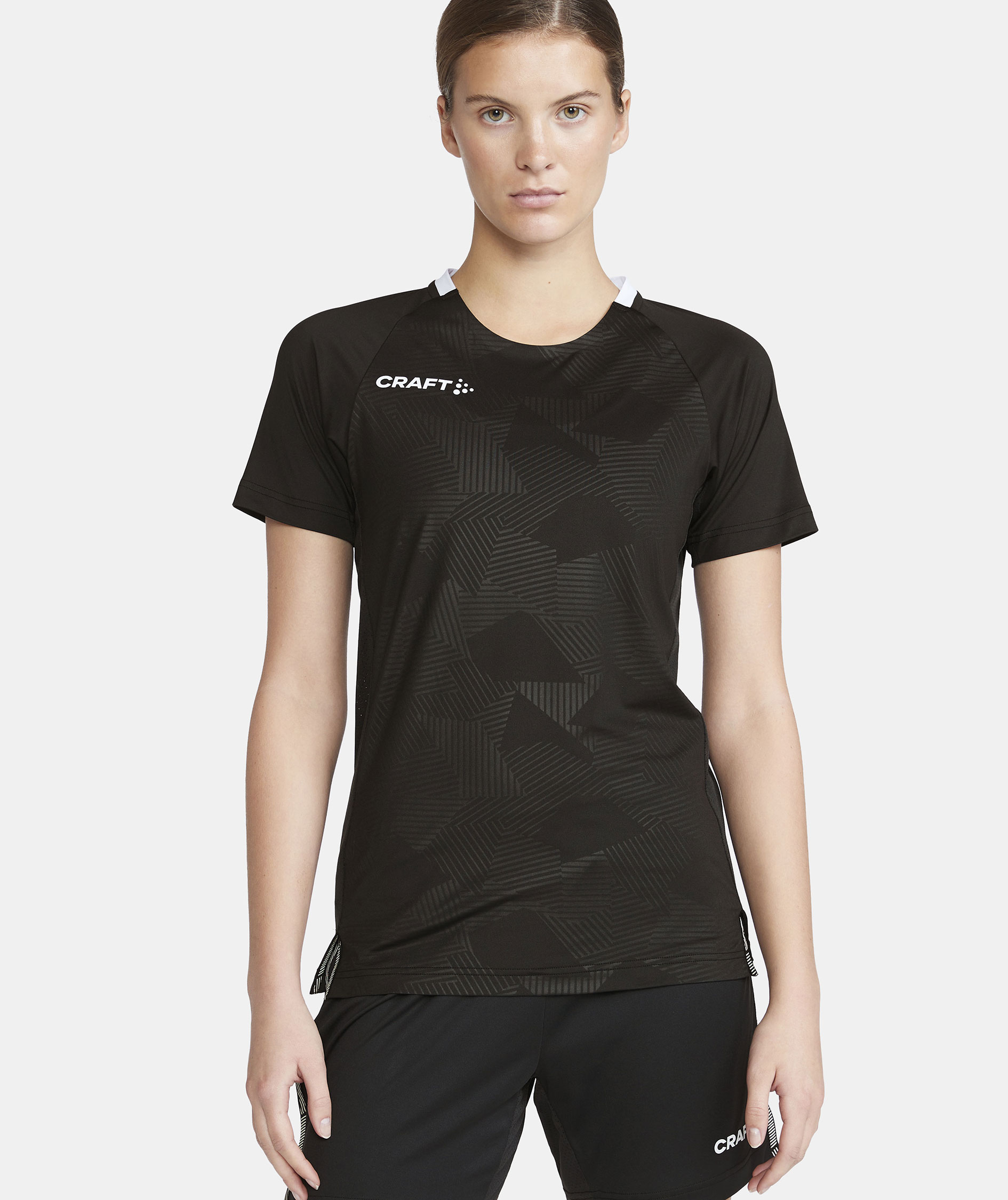 Craft Premier Solid Jersey Damen T-Shirt, Black, large image number 5