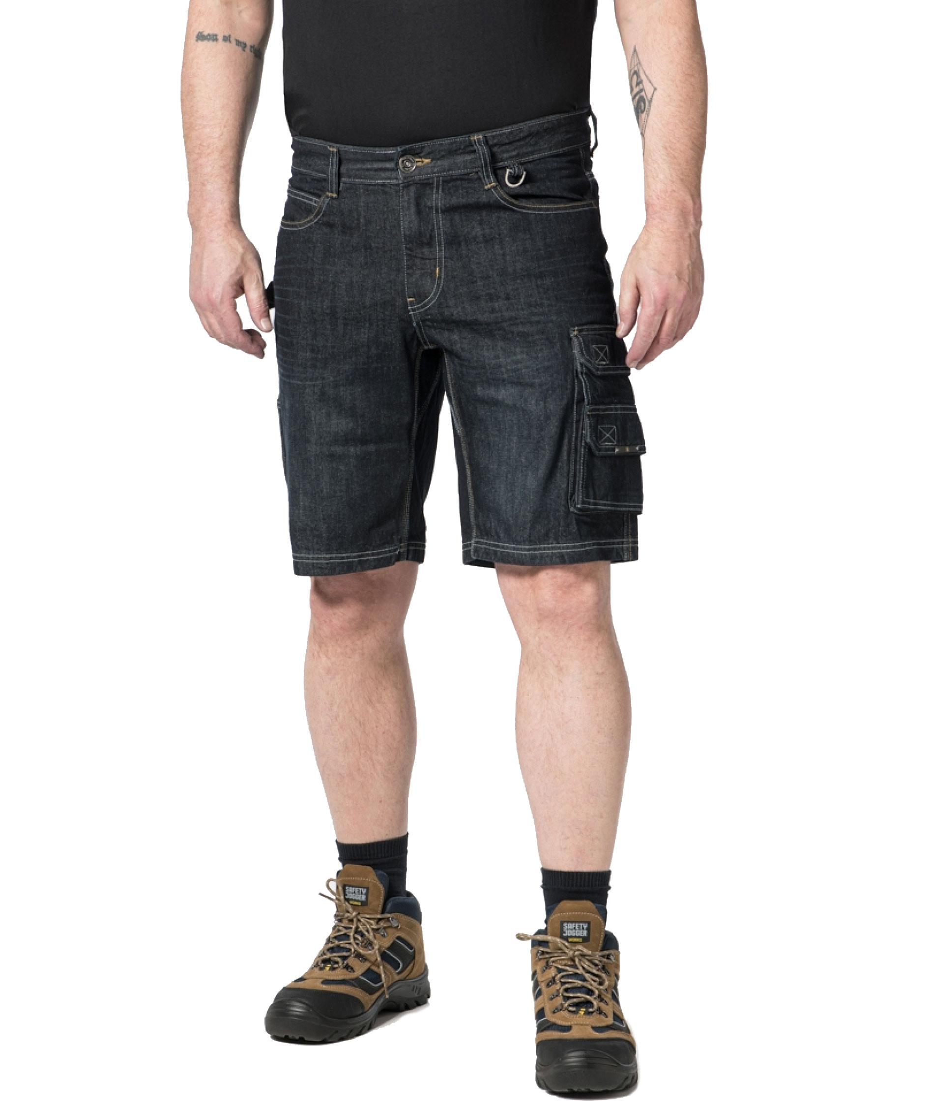 Brams Ruben shorts, Denim