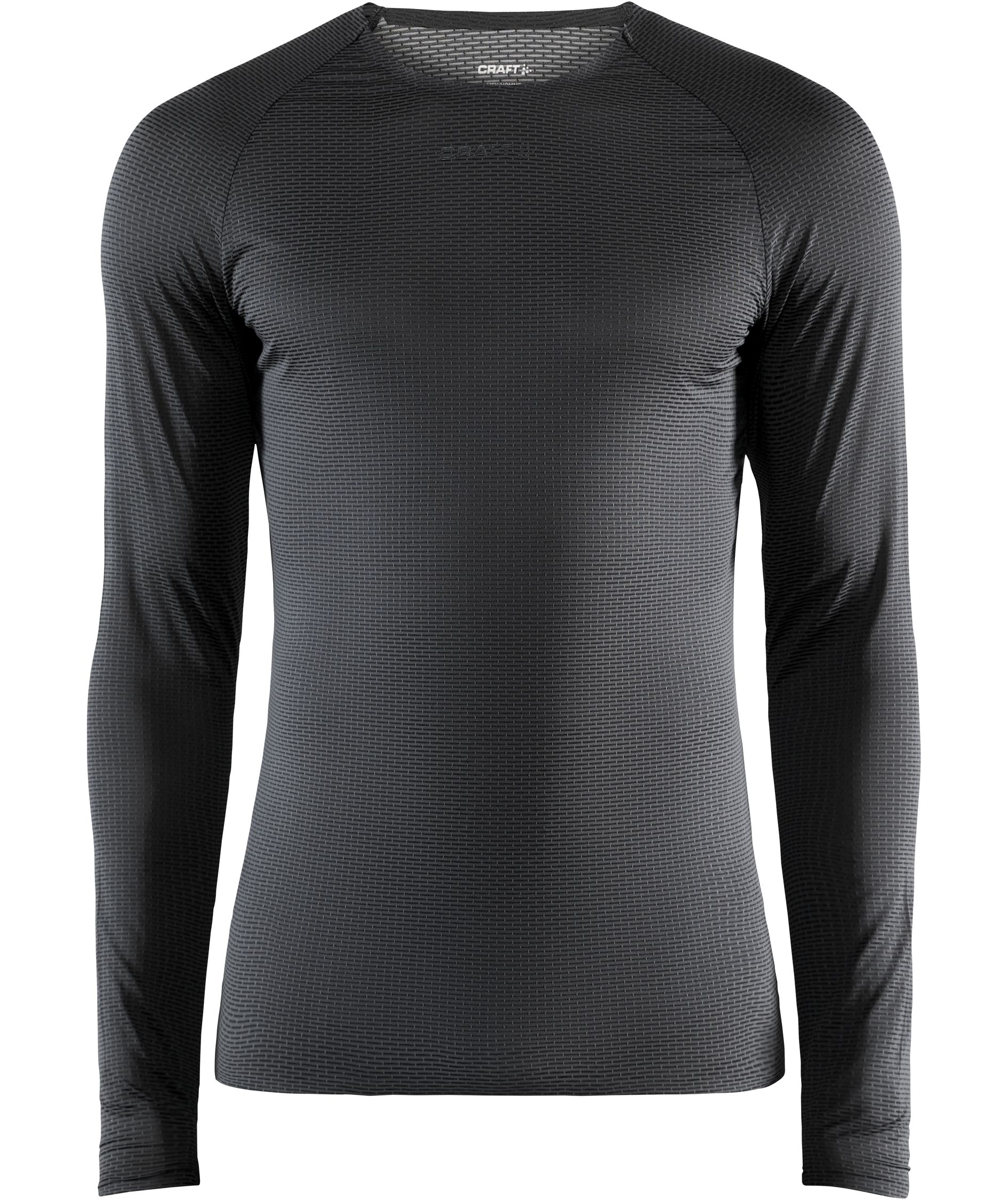 Craft PRO Dry Nanoweight l&aring;ng&auml;rmad T-shirt, Black
