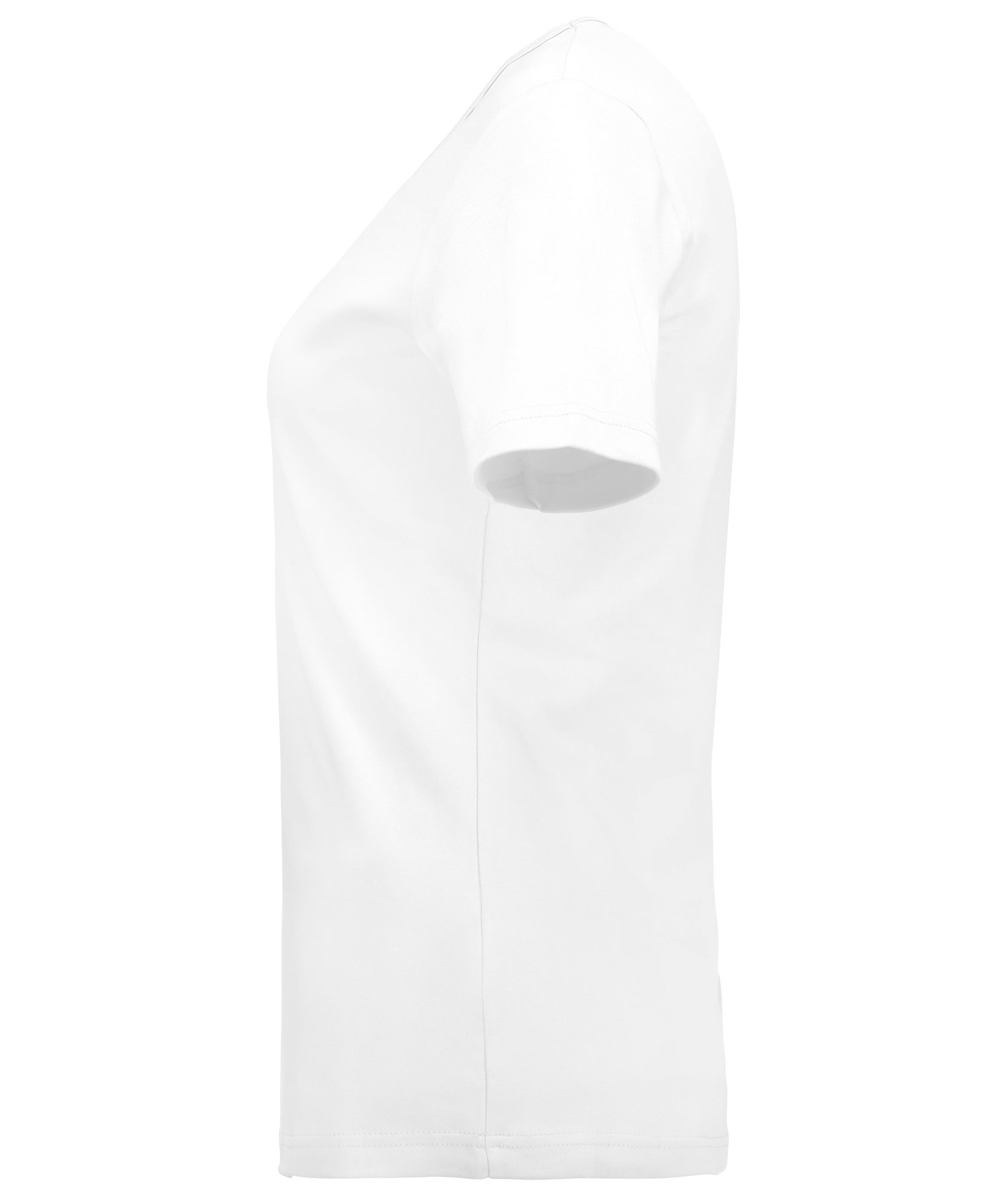 ID Interlock dame T-skjorte, Hvit, large image number 3