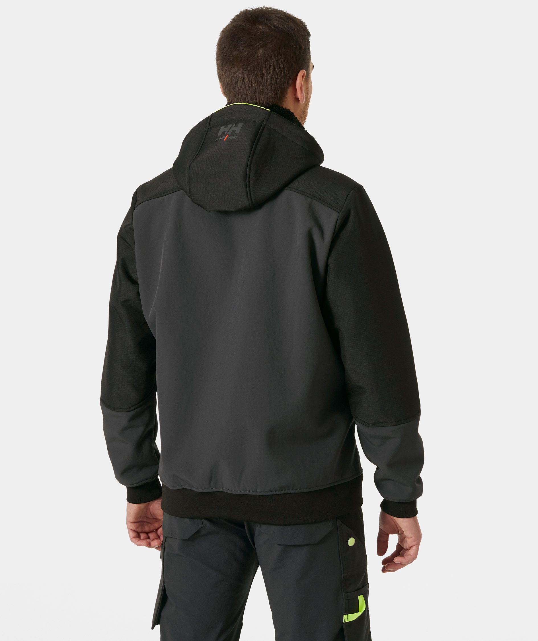 Helly Hansen Oxford softshell vinterjacka, Black/Ebony, large image number 3