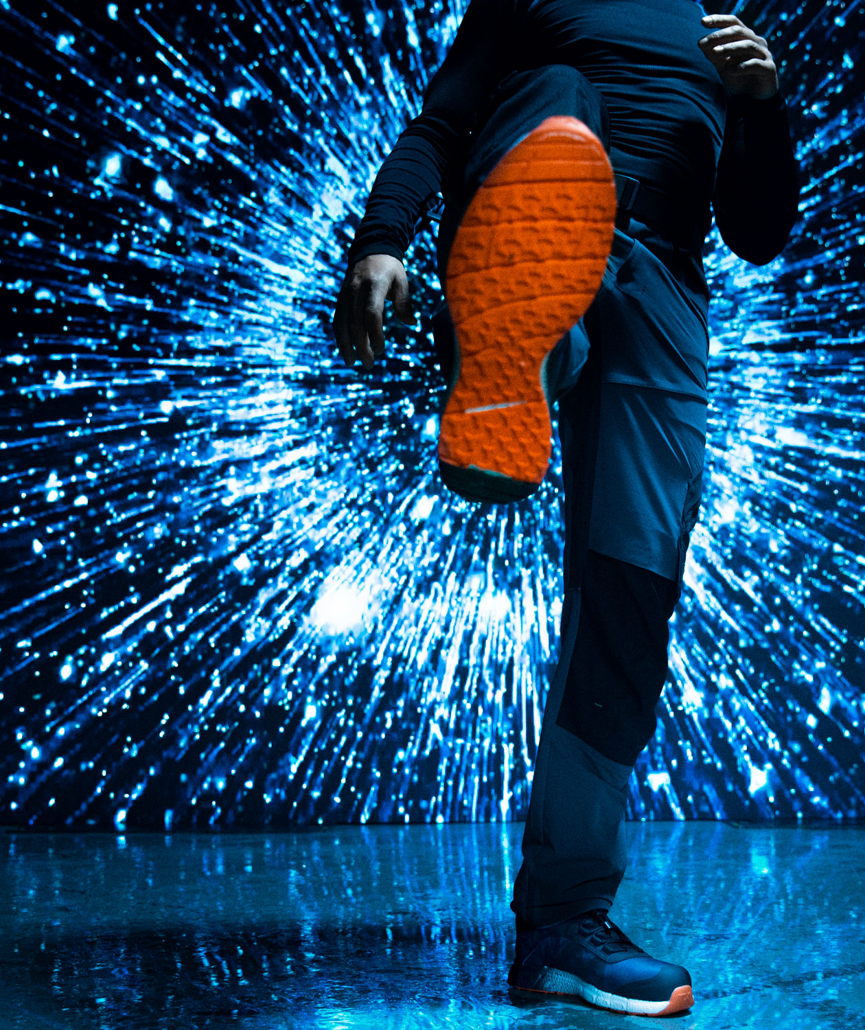 Solid Gear Revolution 2 GTX safety shoes S3, Black/Blue, large image number 2