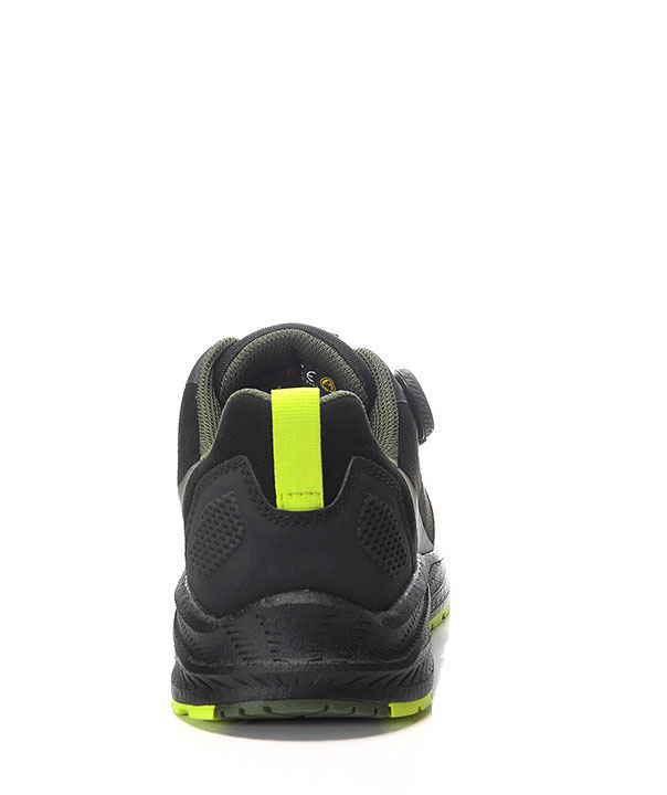 Elten Leevi XXNF sikkerhedssko S3S, Black/Lime, large image number 4