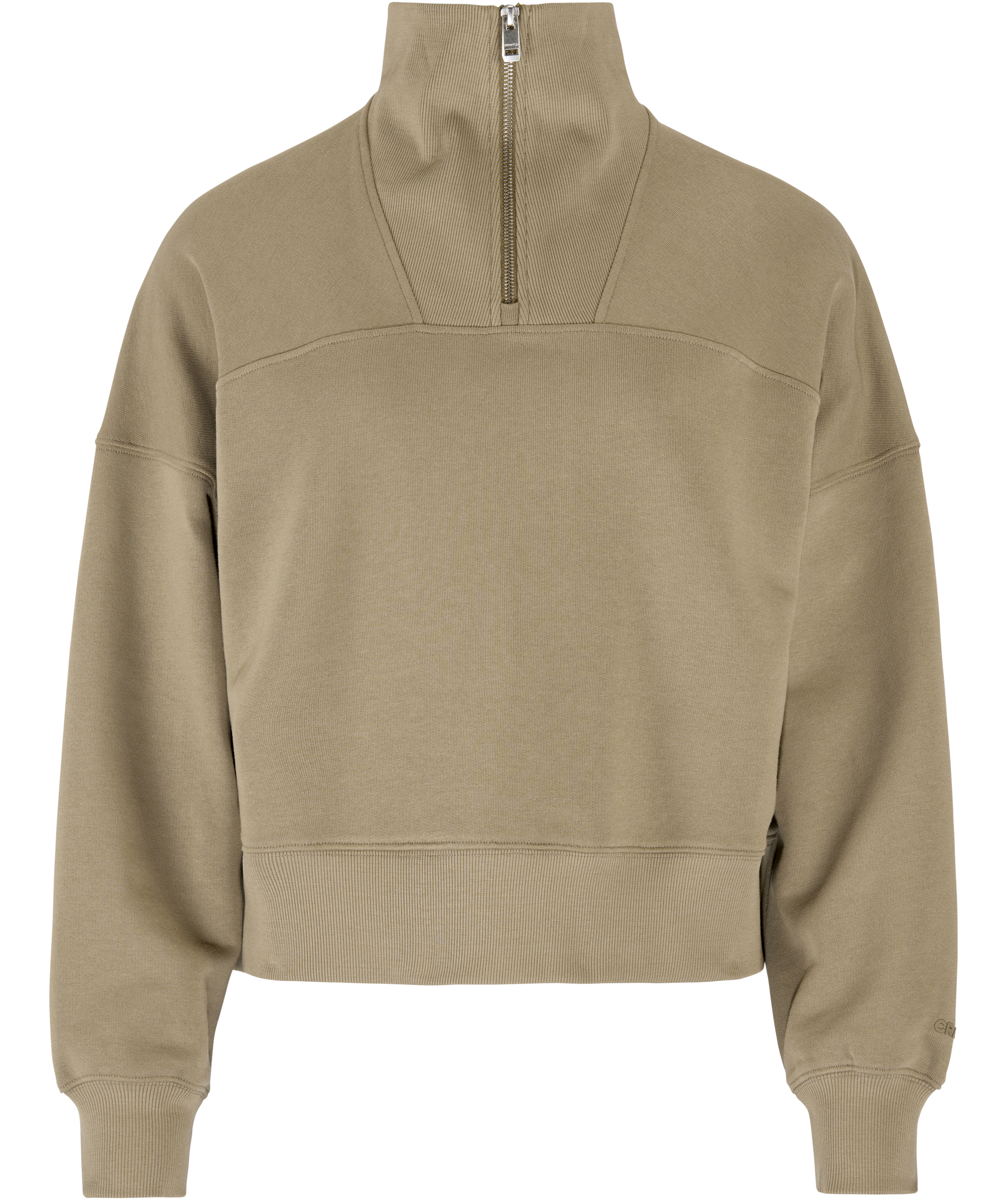 Craft Frequent Damen Halfzip, Taupe, Taupe, swatch