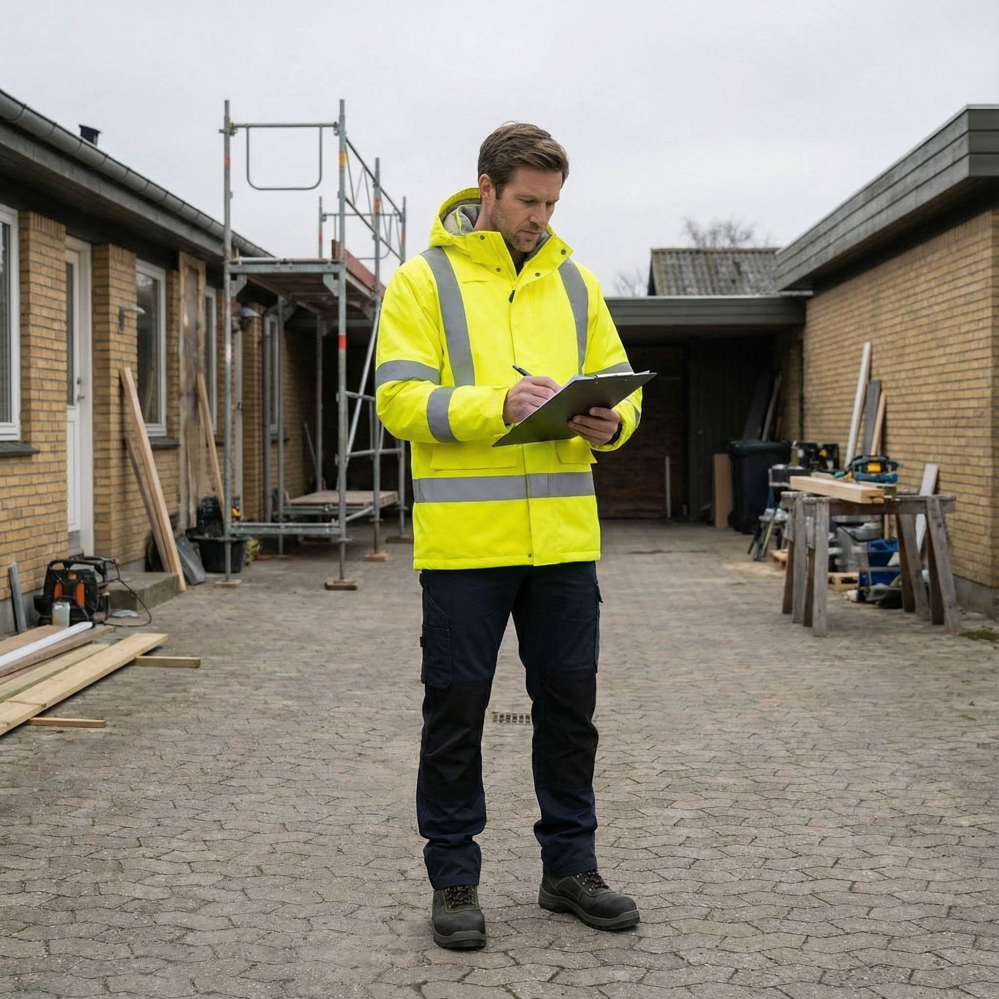 Portwest Eco vinterjacka, Varsel Gul