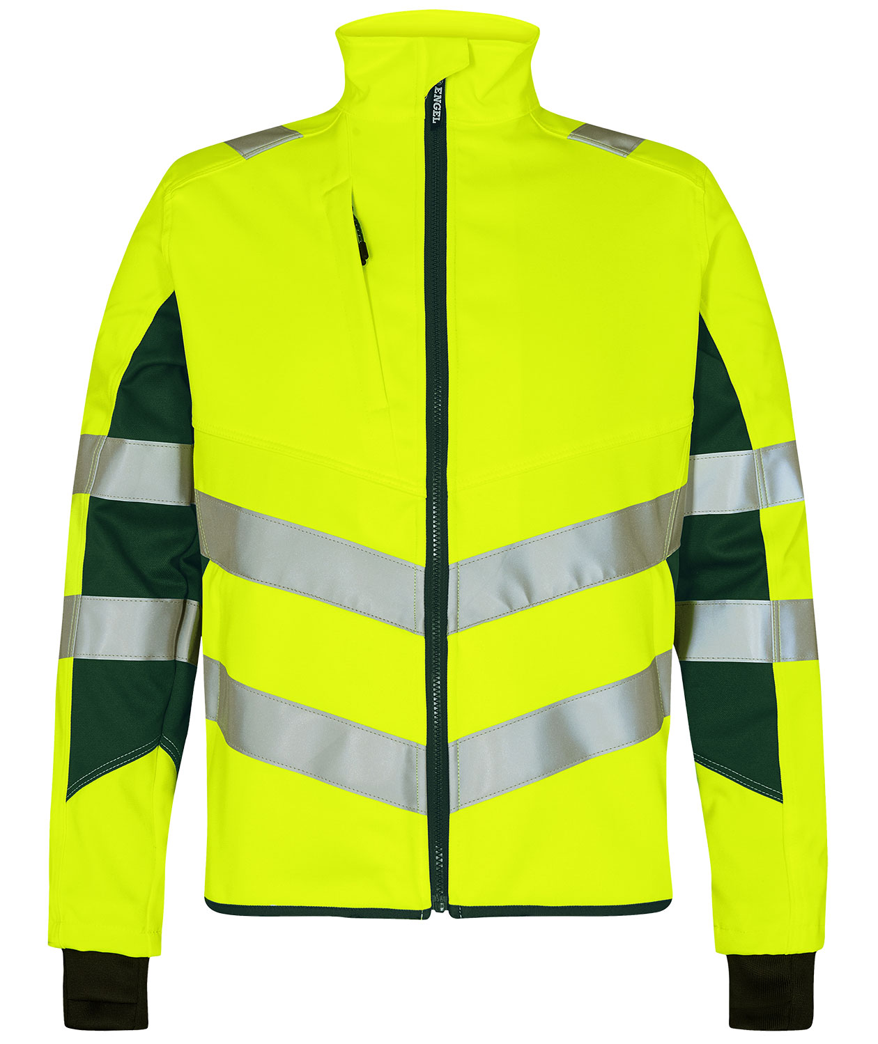 Engel Safety arbeidsjakke, Hi-vis gul/Gr&oslash;nn, Hi-vis gul/Gr&oslash;nn, swatch