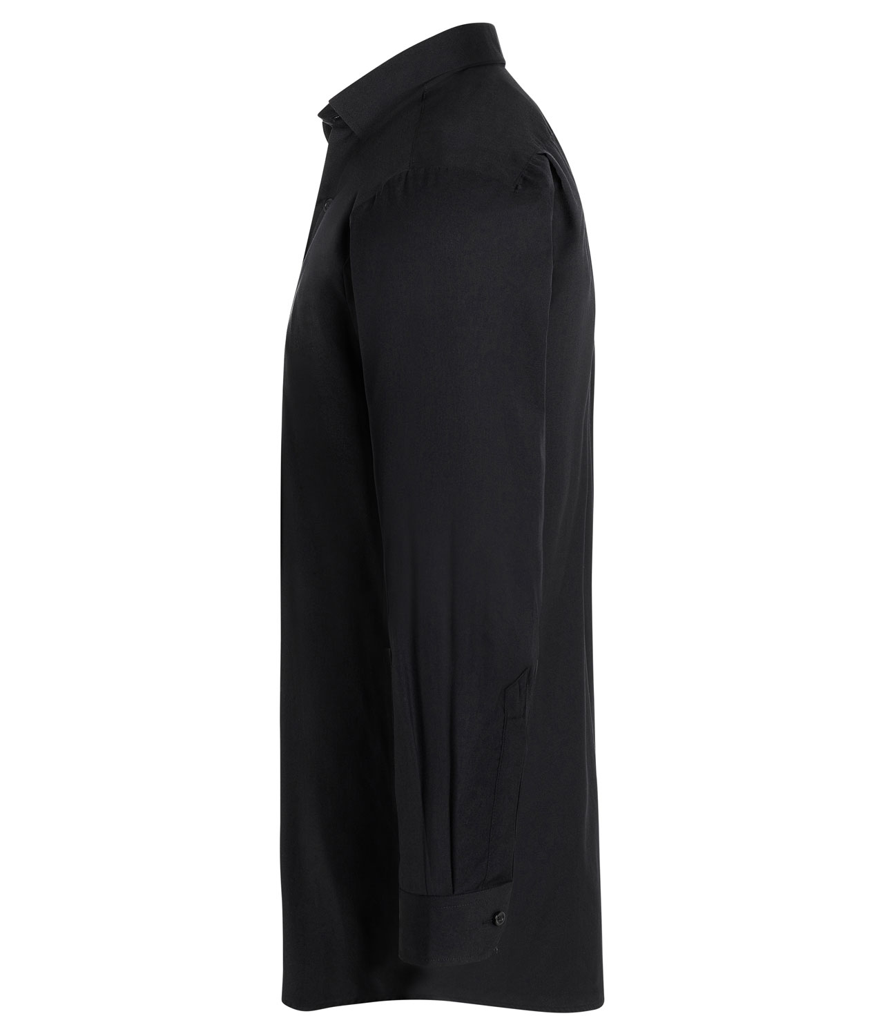 Karlowsky Classic Slim fit skjorte, Svart, large image number 3