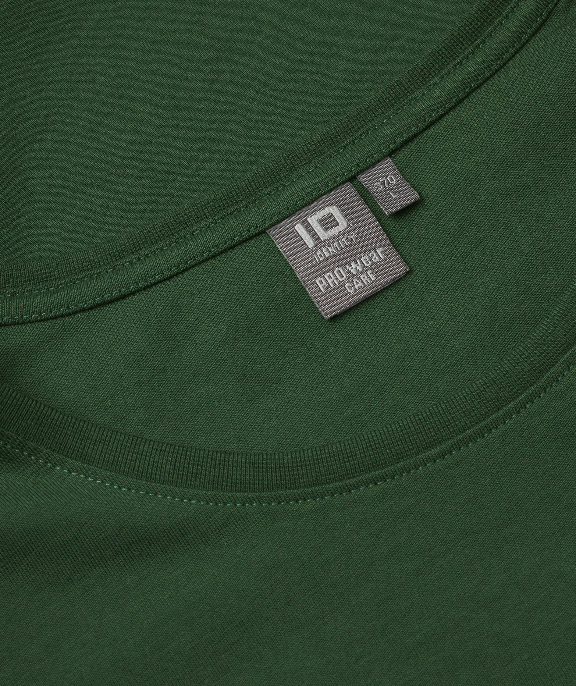 ID PRO wear CARE t-shirt with round neck, Bottle Green, large image number 3