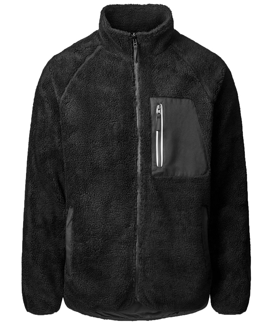 Xplor Lawn p&auml;lsfiberjacka, Svart