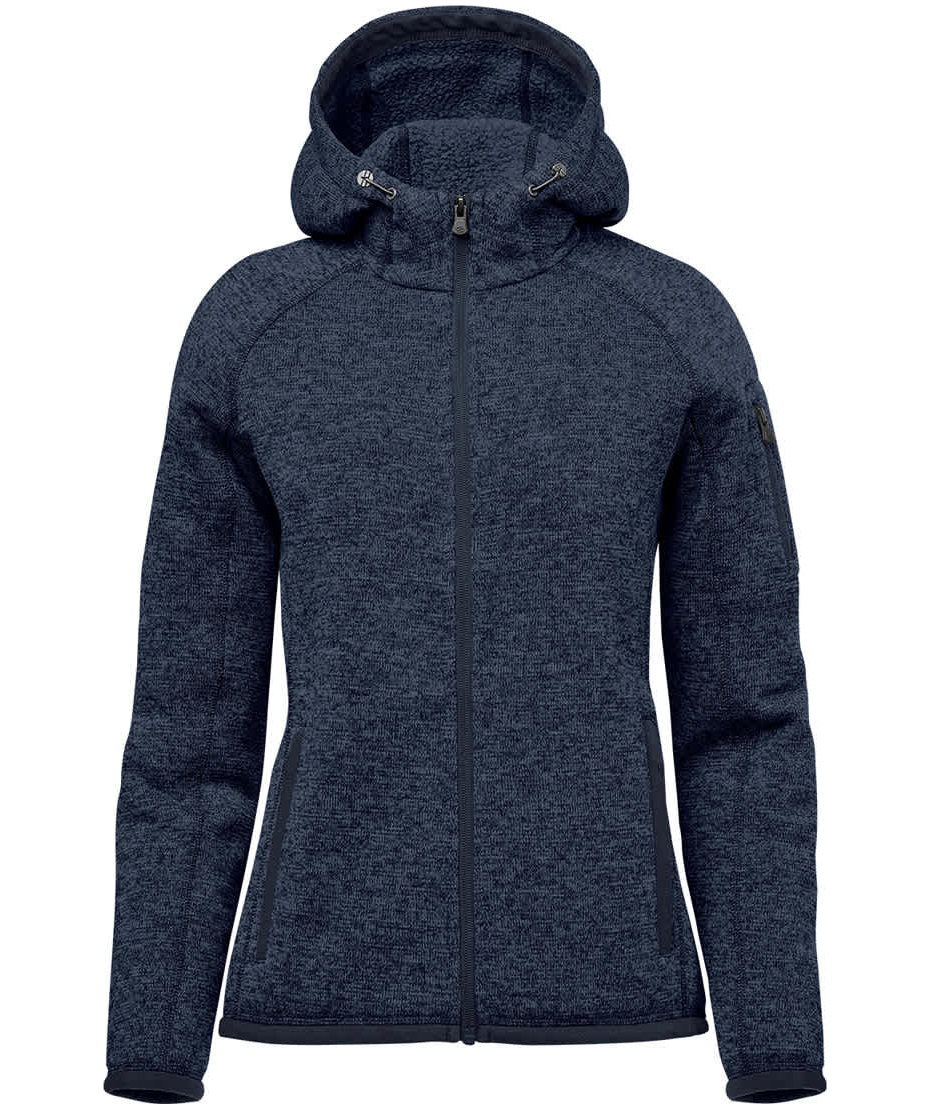 Stormtech Avalanche women's knitted jacket, Marine Melange, large image number 4