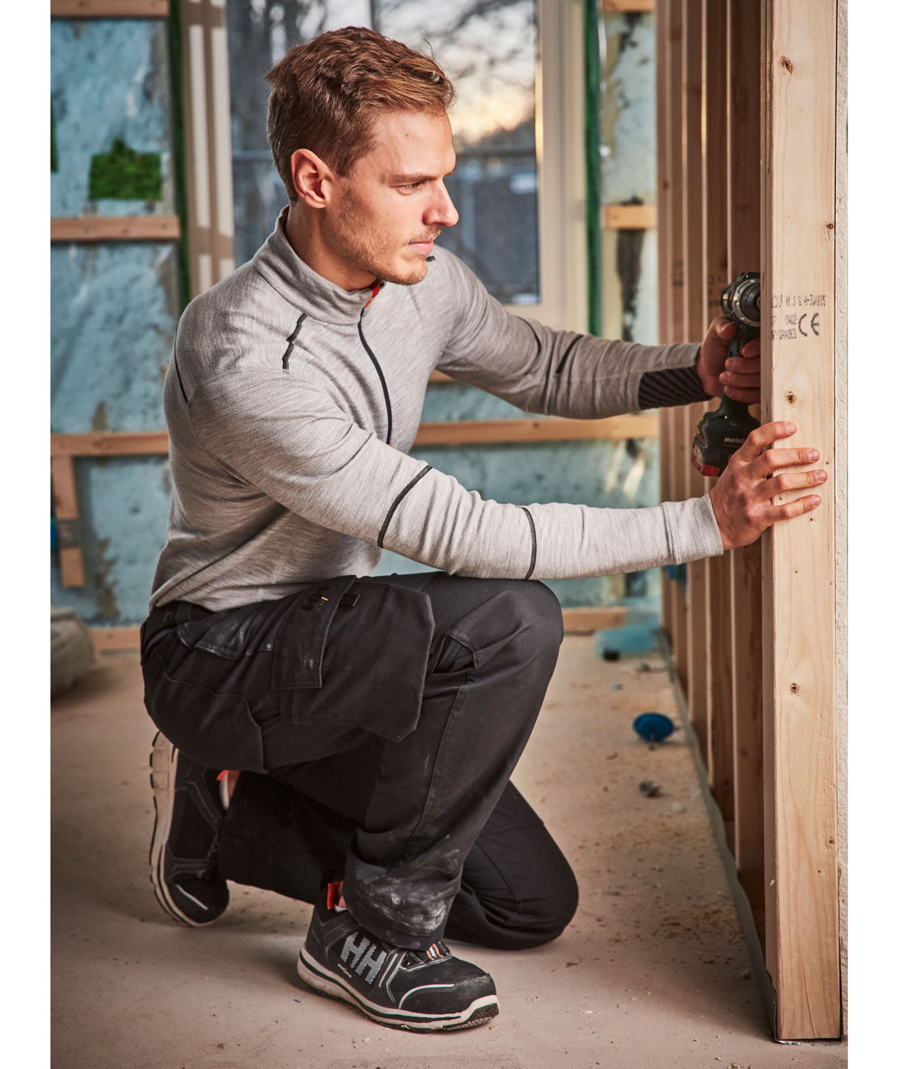 Helly Hansen Oslo Low Boa&reg; sikkerhedssko S3, Sort/Orange, large image number 2