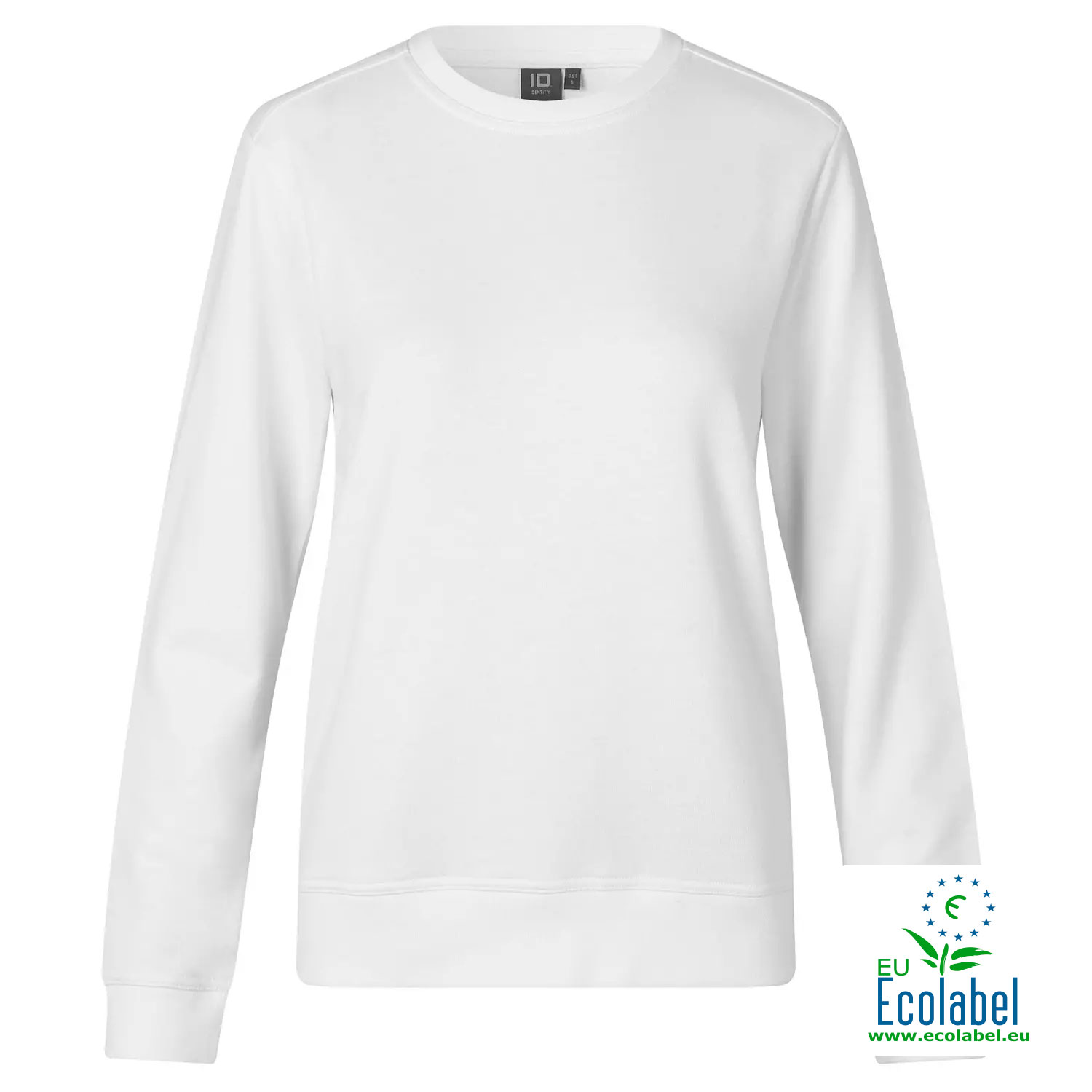 ID Pro Wear CARE dame sweatshirt, Hvid