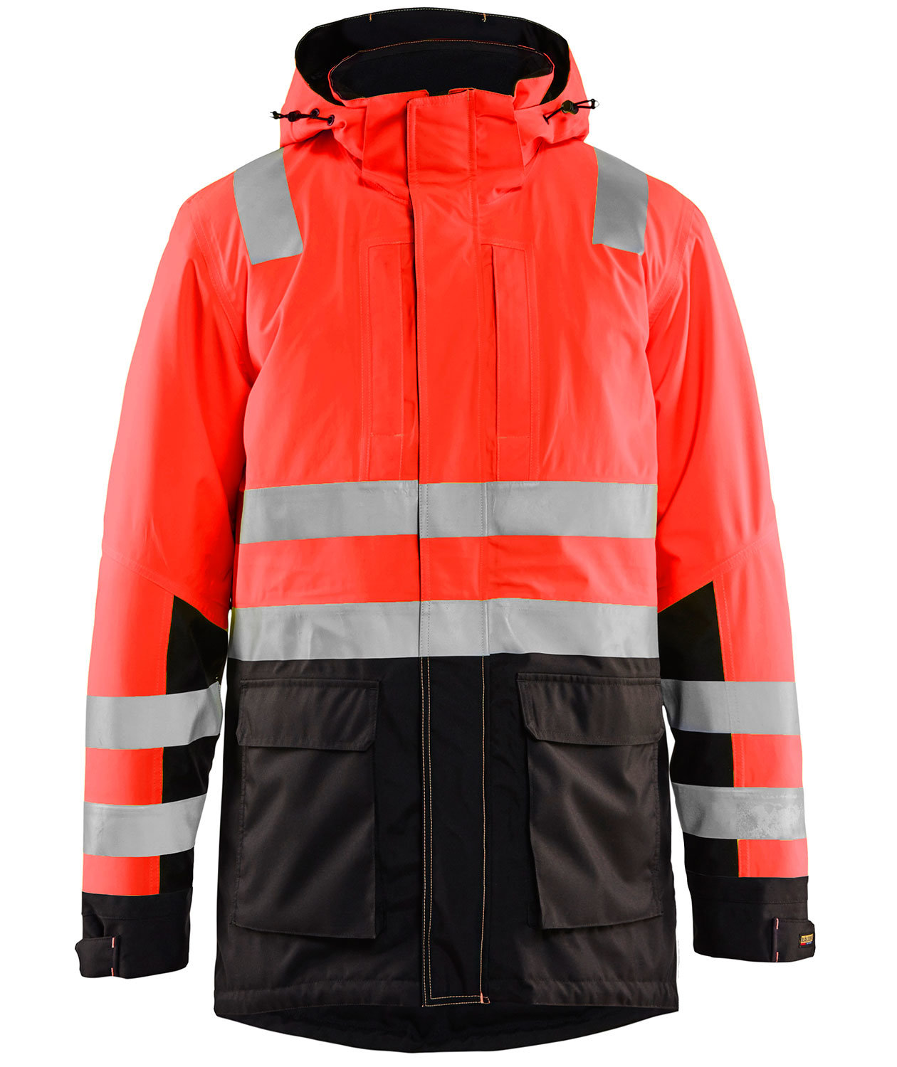 Hi-vis&nbsp;R&oslash;d/Sort