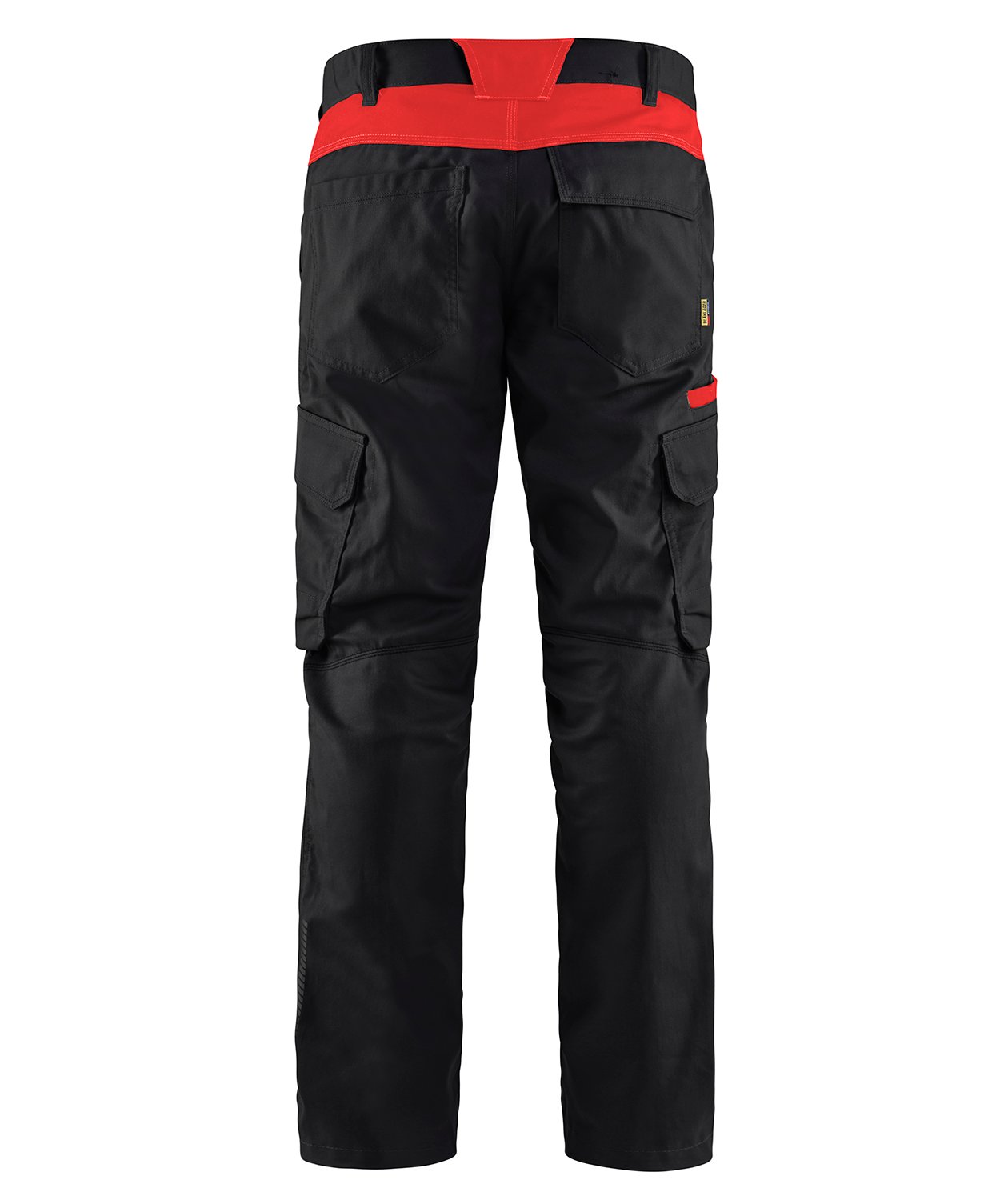 Bl&aring;kl&auml;der service trousers, Black/Red, large image number 2