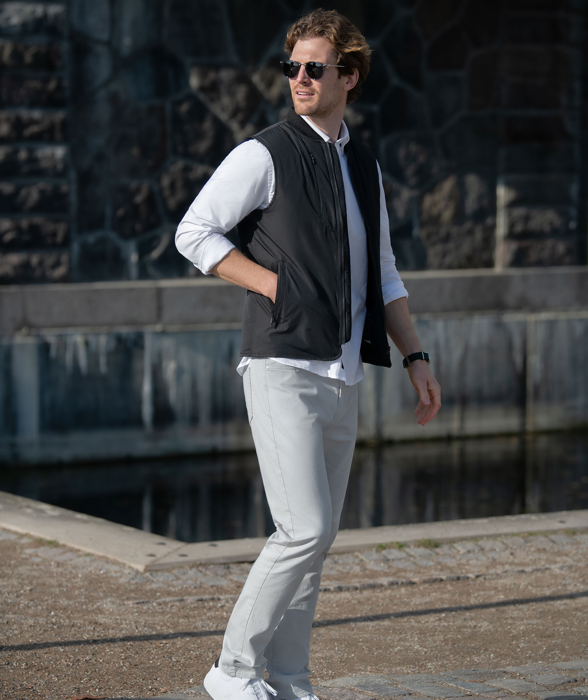 Nimbus Maine vadderad v&auml;st, Svart