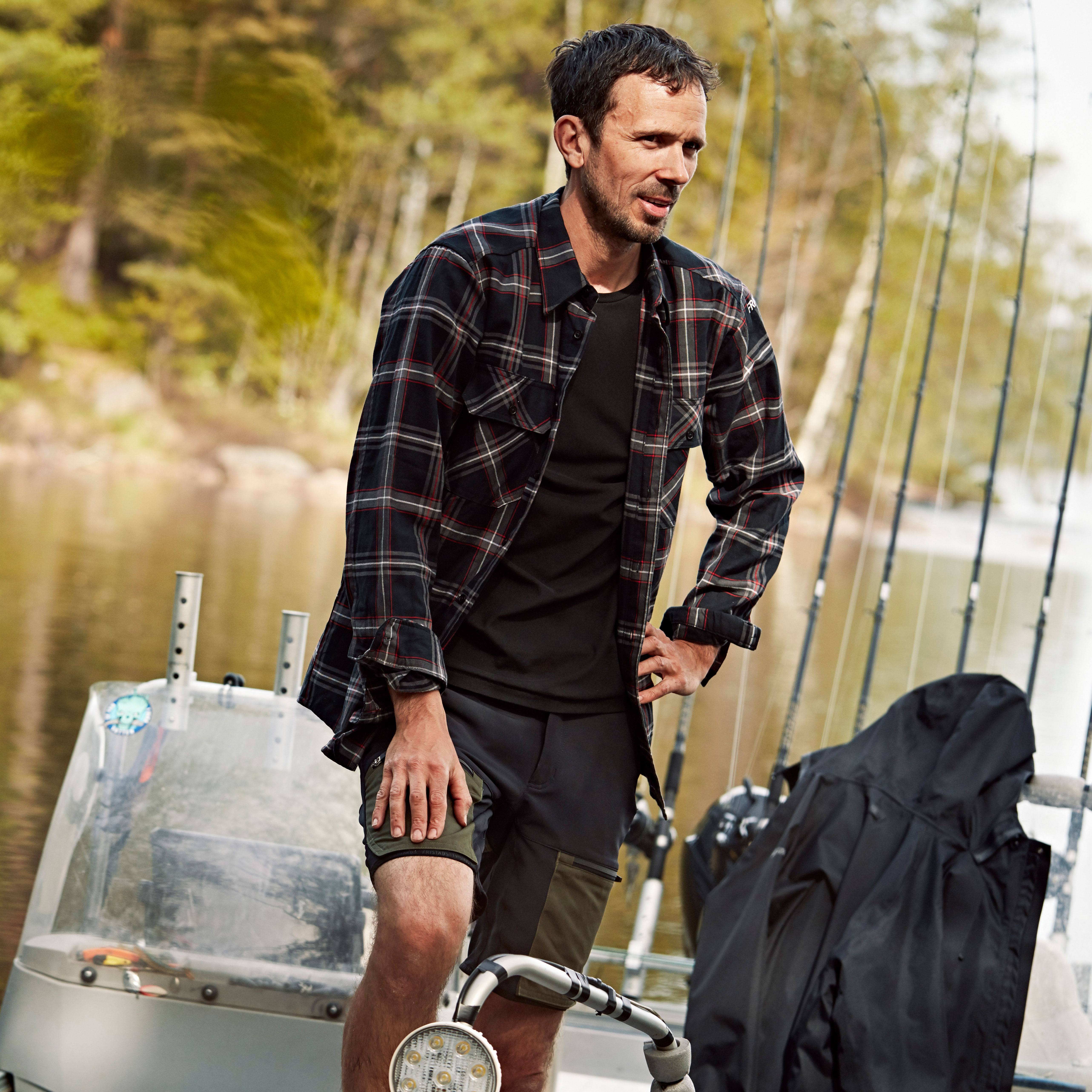 Fristads lumberjack shirt 7421, Black