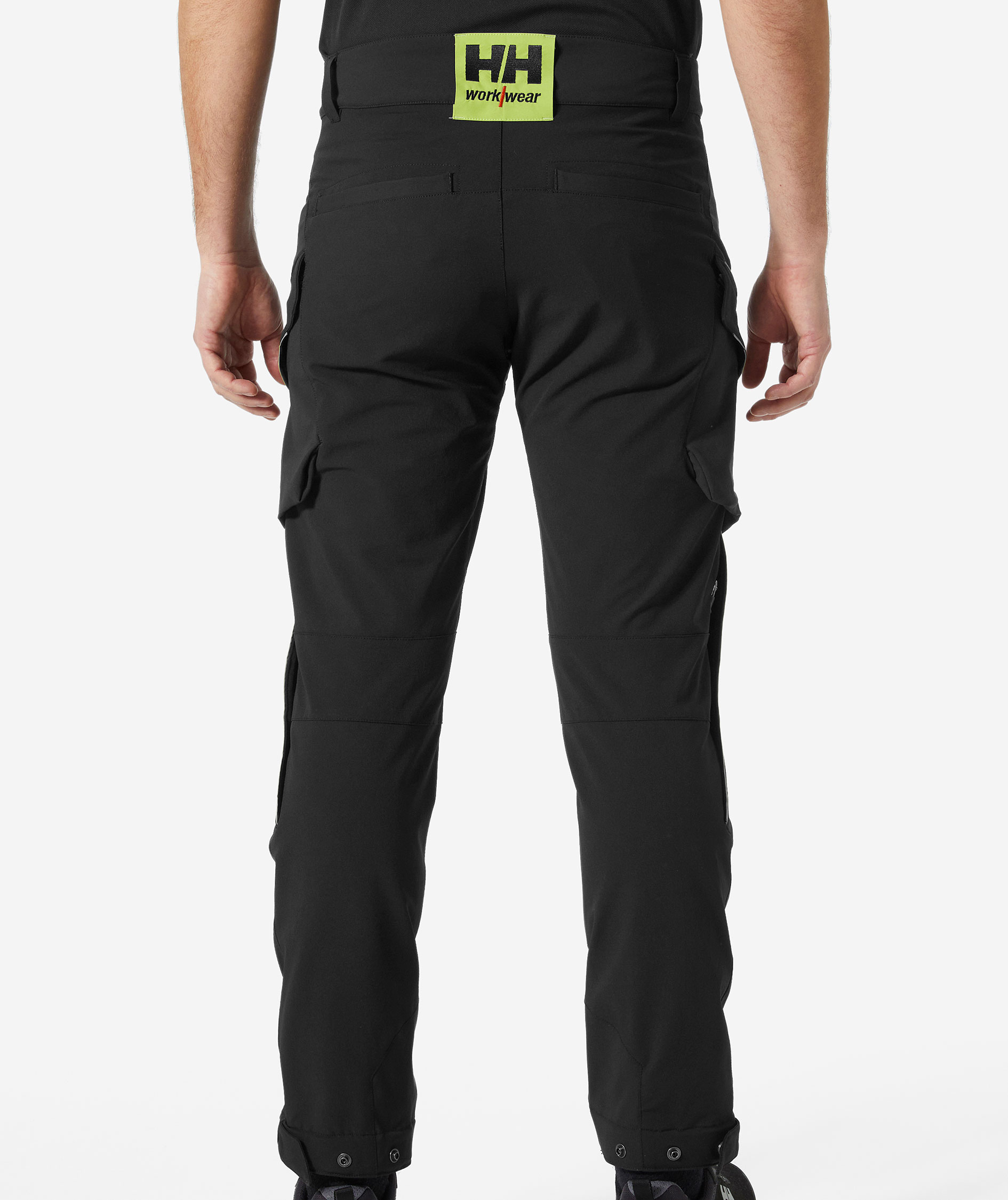 Helly Hansen Magni Evo cargobukser full stretch, Black, large image number 3