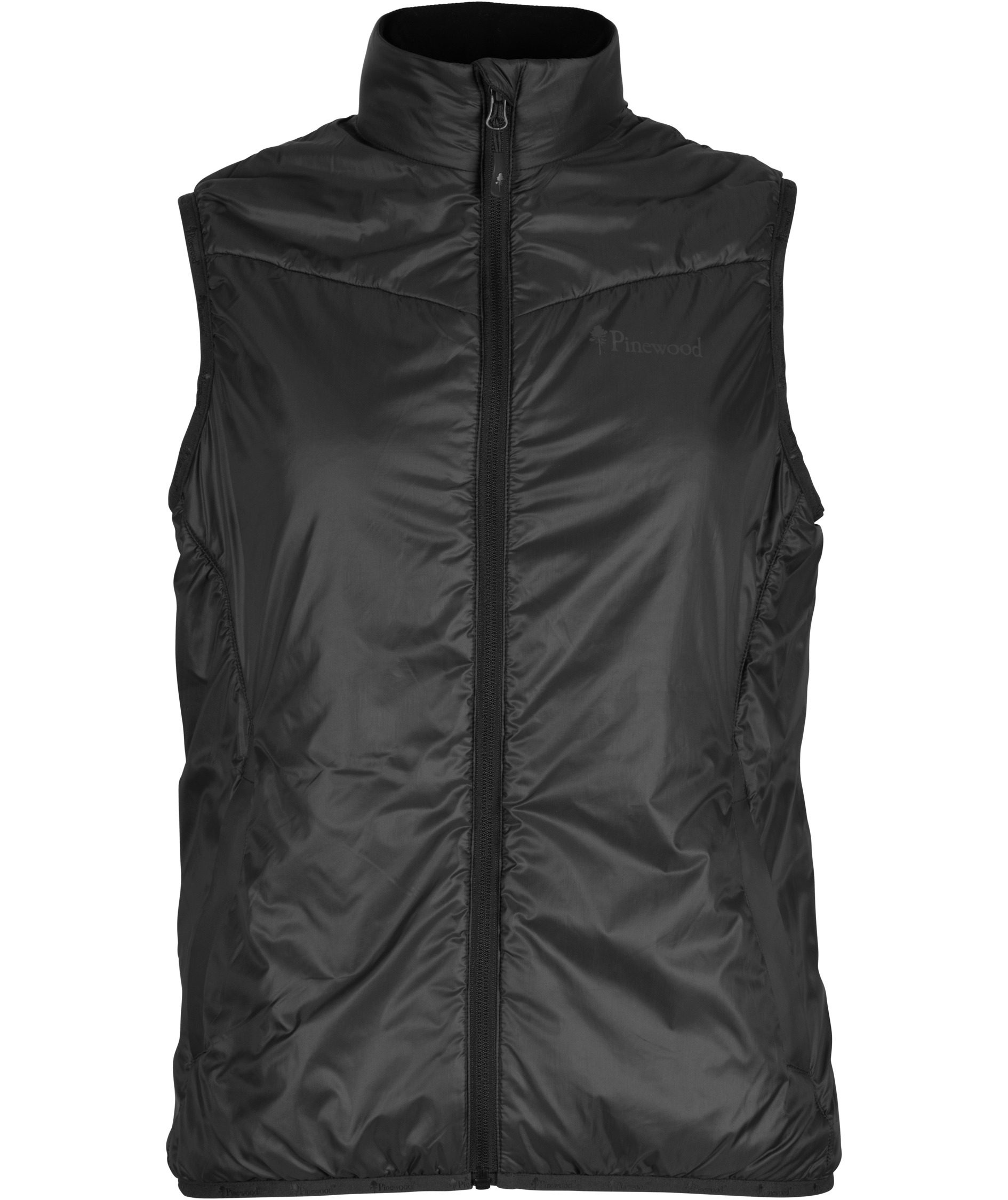 Pinewood Insulation damevest med uld, Black, Black, swatch