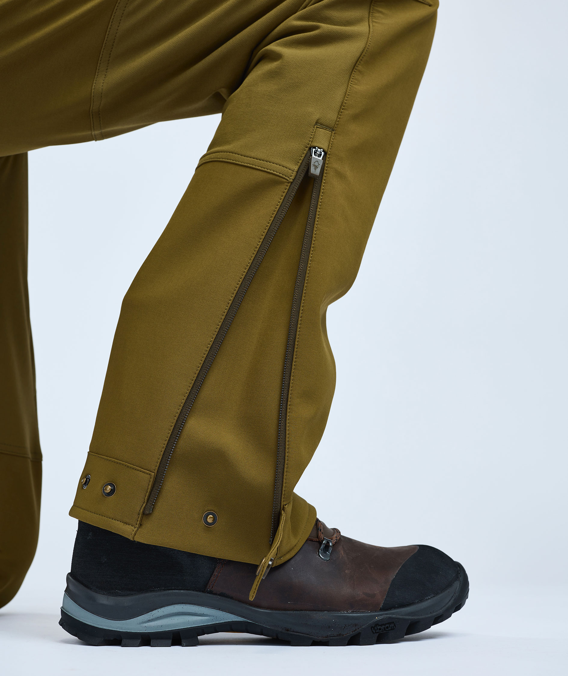 Pinewood Furudal Hunters hybrid stretch bukser, Olive green, large image number 7
