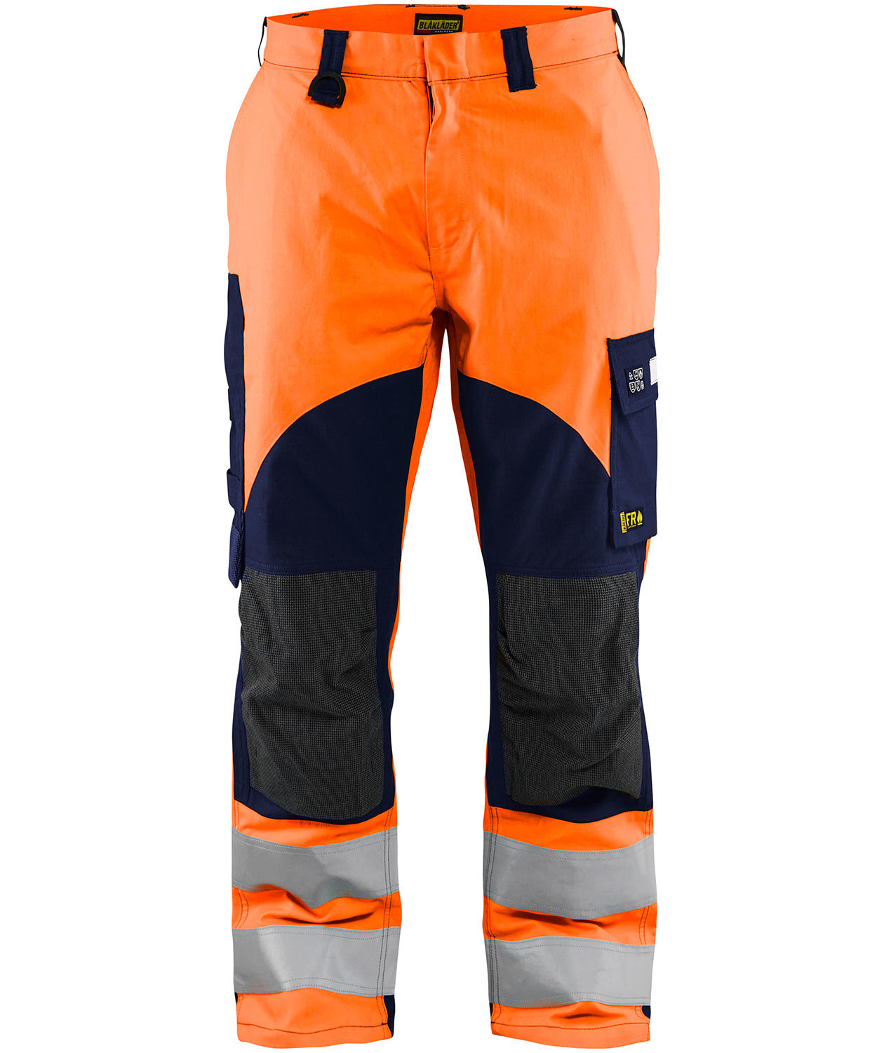 Bl&aring;kl&auml;der Multinorm work trousers, Hi-vis Orange/Marine, large image number 0