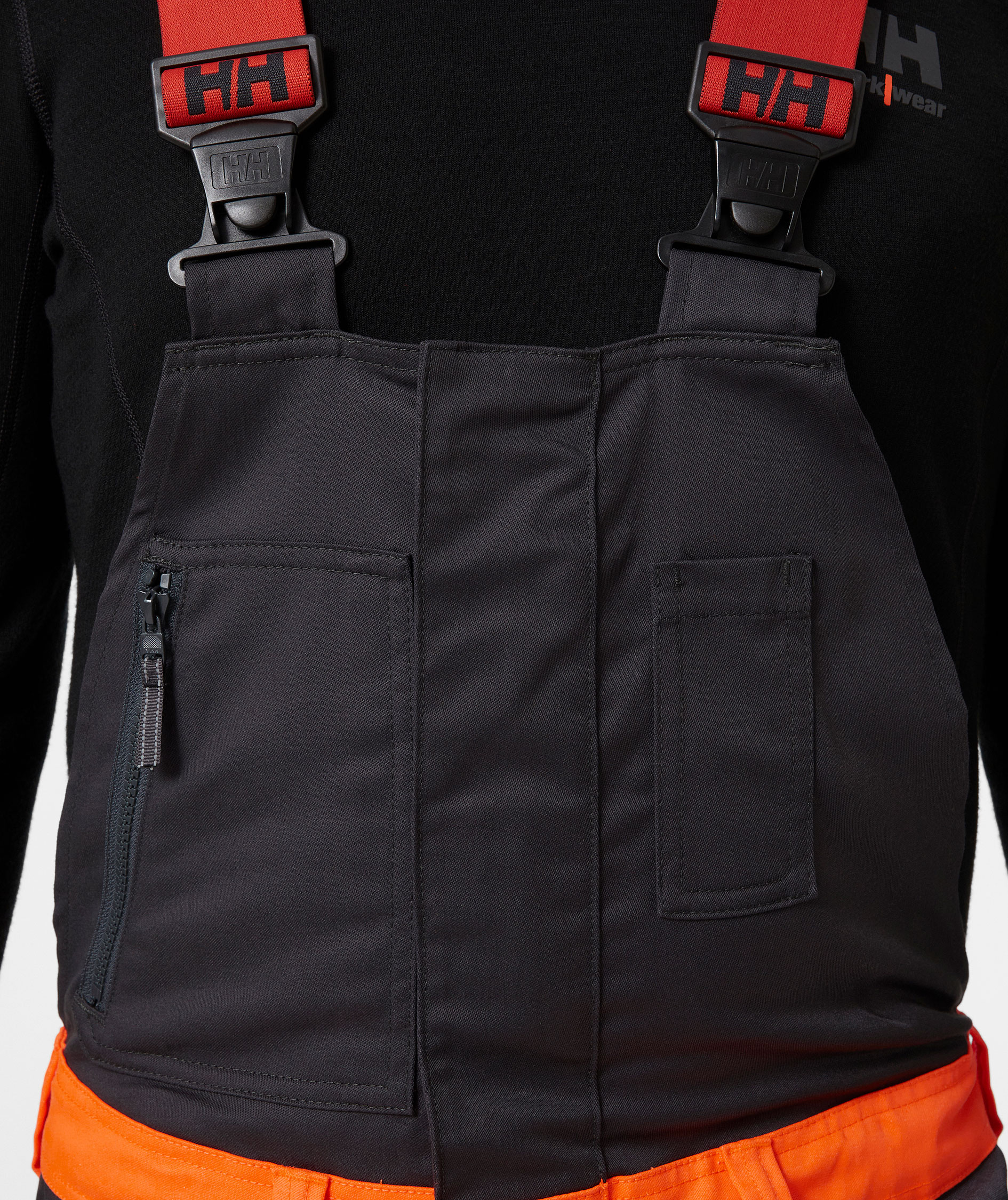 Helly Hansen Alna 2.0 selebukse, Hi-vis Orange/charcoal, large image number 4