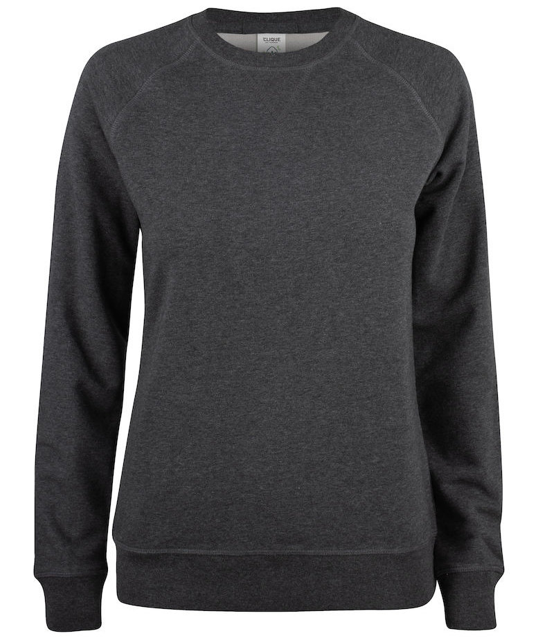 Clique Premium OC sweatshirt dam, Antracitgr&aring;, Antracitgr&aring;, swatch