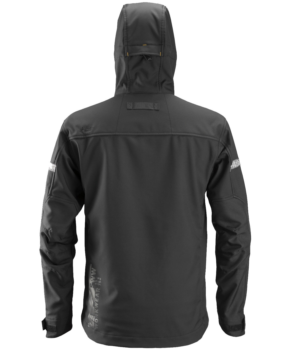 Snickers AllroundWork softshelljakke 1229, Svart, large image number 2