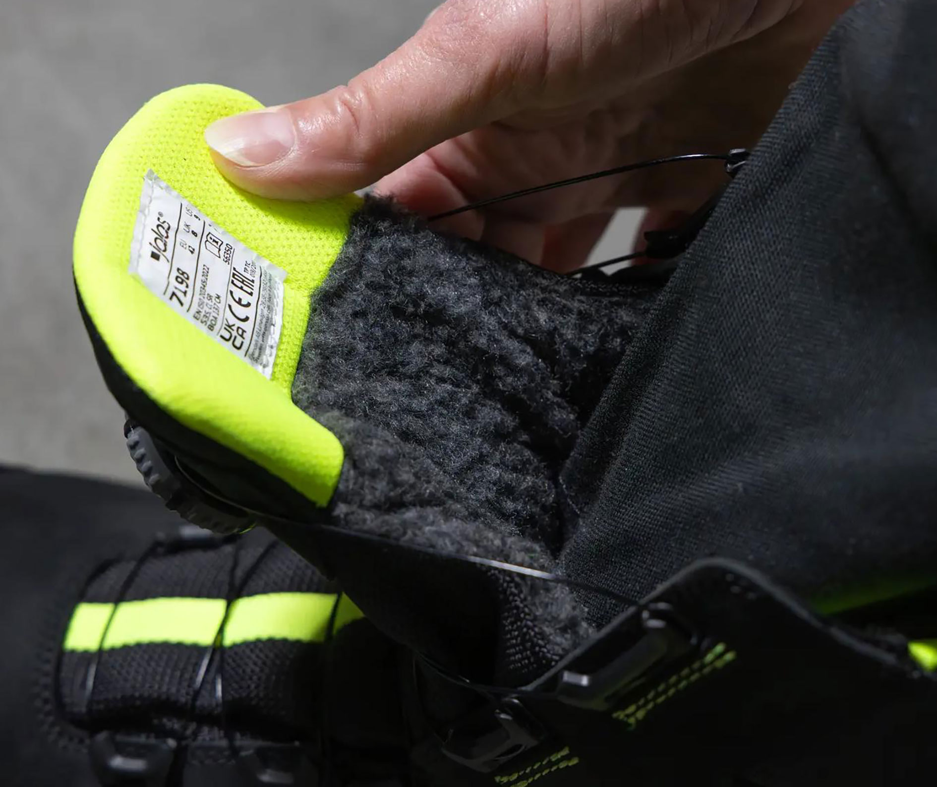 Jalas 7198 Zenit Evo winter safety boots S3S, Black, large image number 3