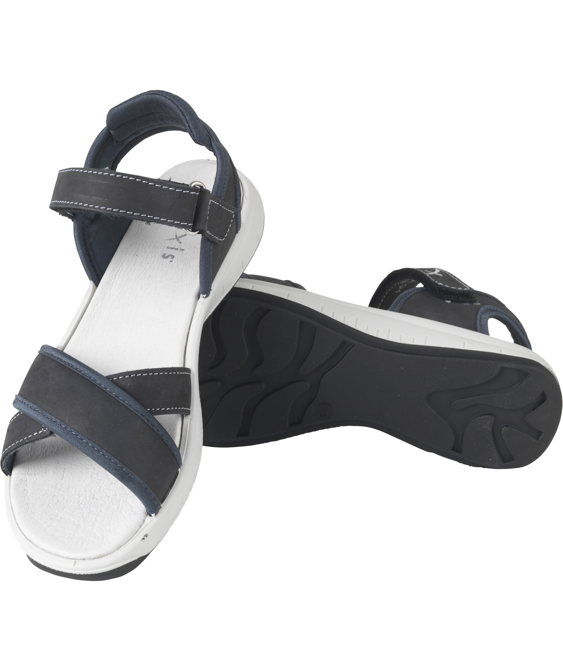 Praxis Garda sandaler dame, Svart, large image number 1