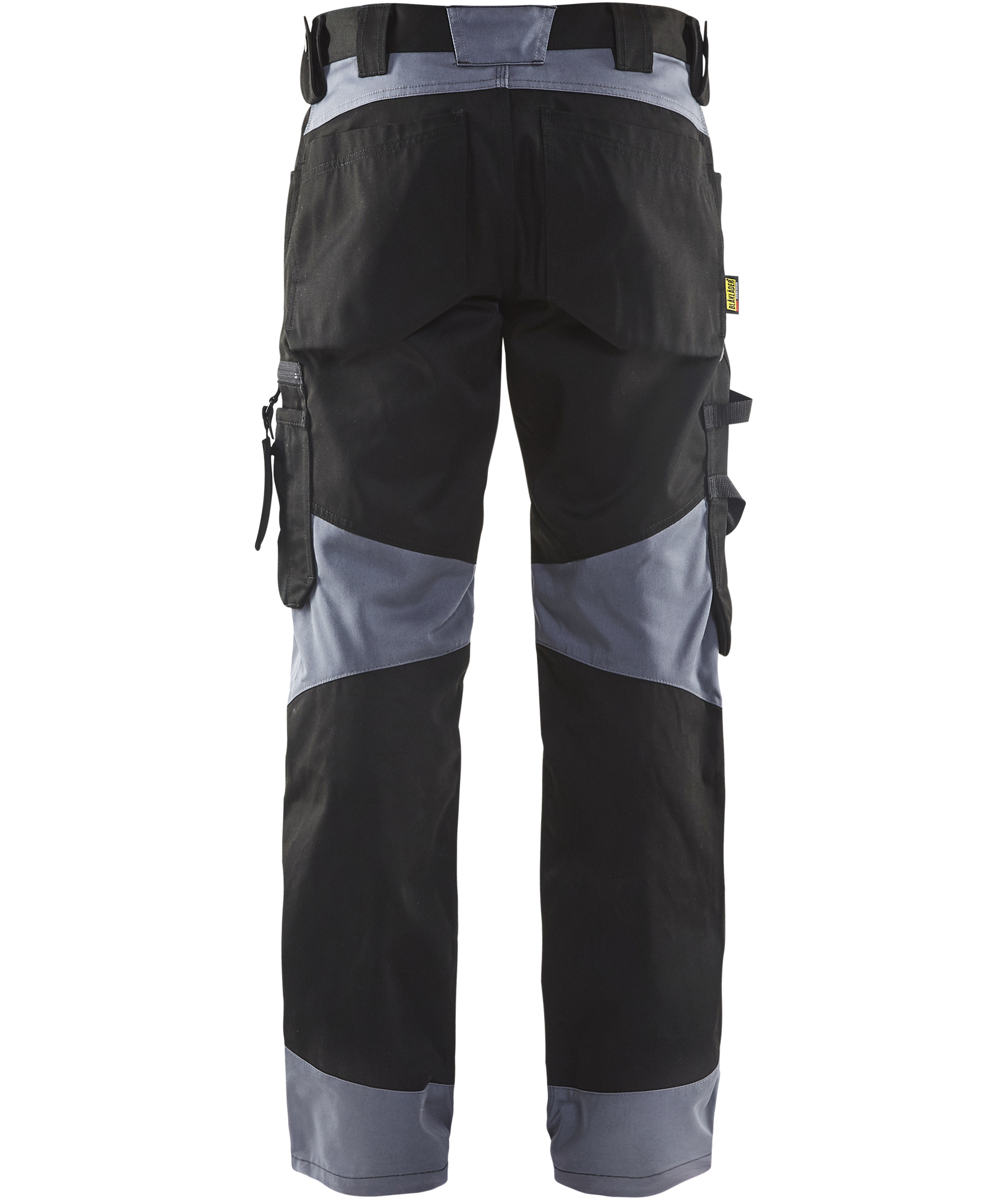 Bl&aring;kl&auml;der arbejdsbukser, Sort/Gr&aring;, large image number 2