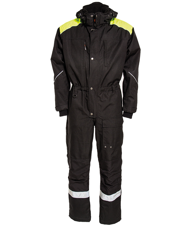 Tranemo vinterkedeldragt, Sort/Gul, large image number 0