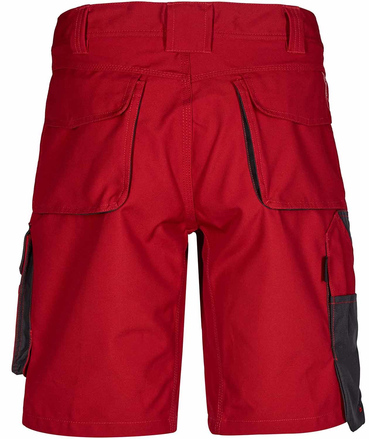 Engel Galaxy arbeidsshorts, Tomato Red/Antrasittgr&aring;, large image number 1