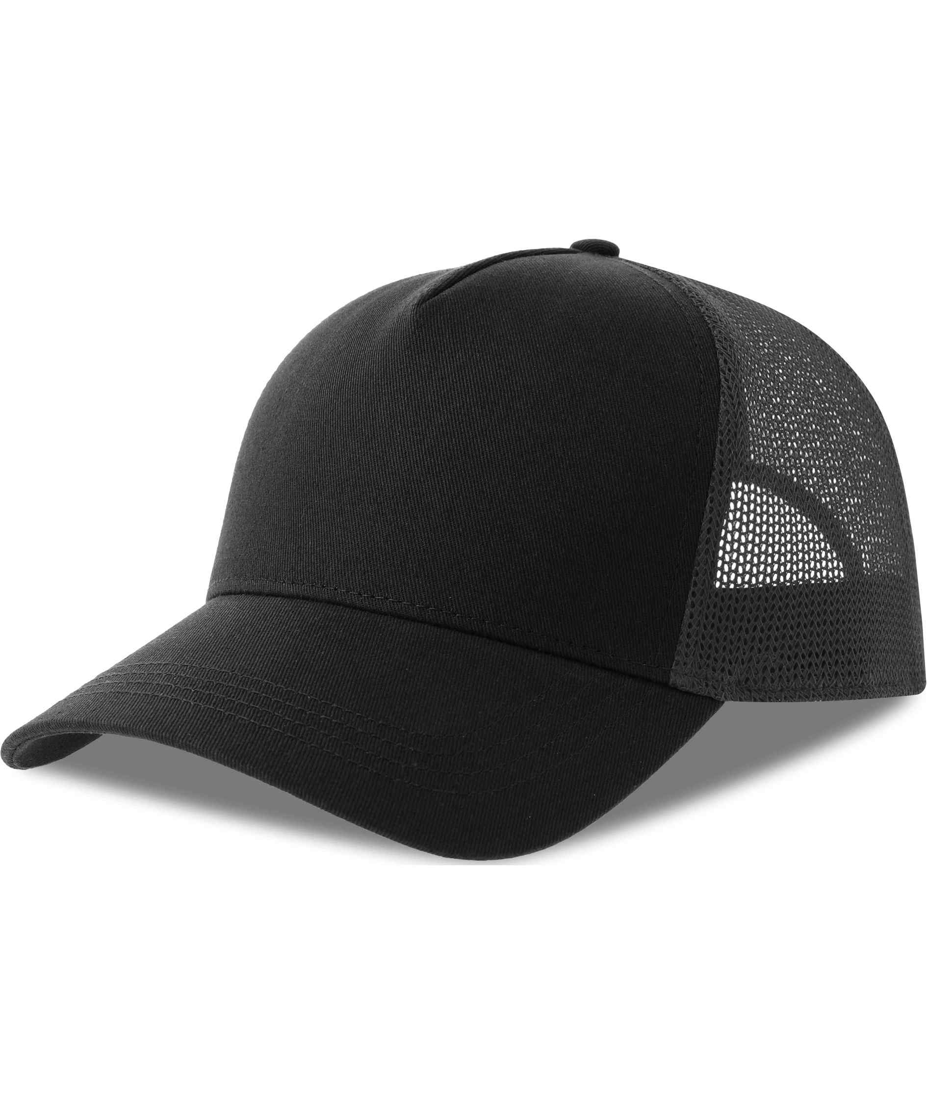 Atlantis Rapper Cotton-S cap, Black/dark grey, Black/dark grey, swatch