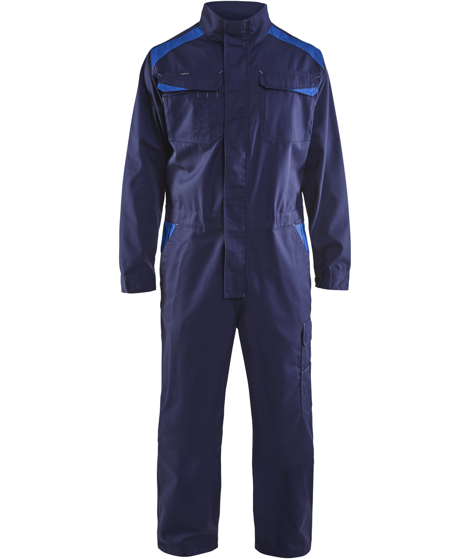Bl&aring;kl&auml;der industrioverall, Marinbl&aring;/Bl&aring;