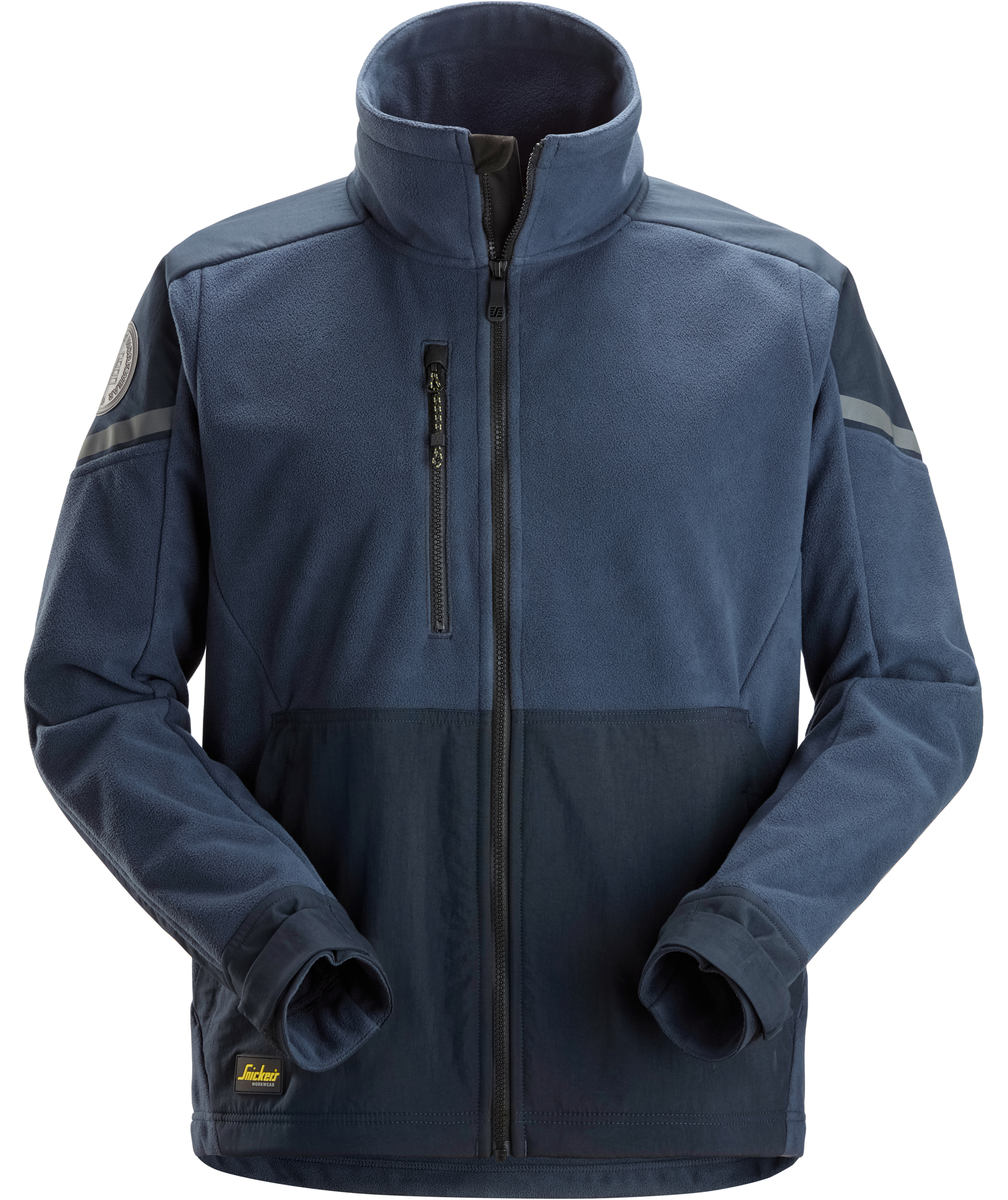 Snickers vindtett fleecejakke 8410, Navy/Dark Navy, Navy/Dark Navy, swatch