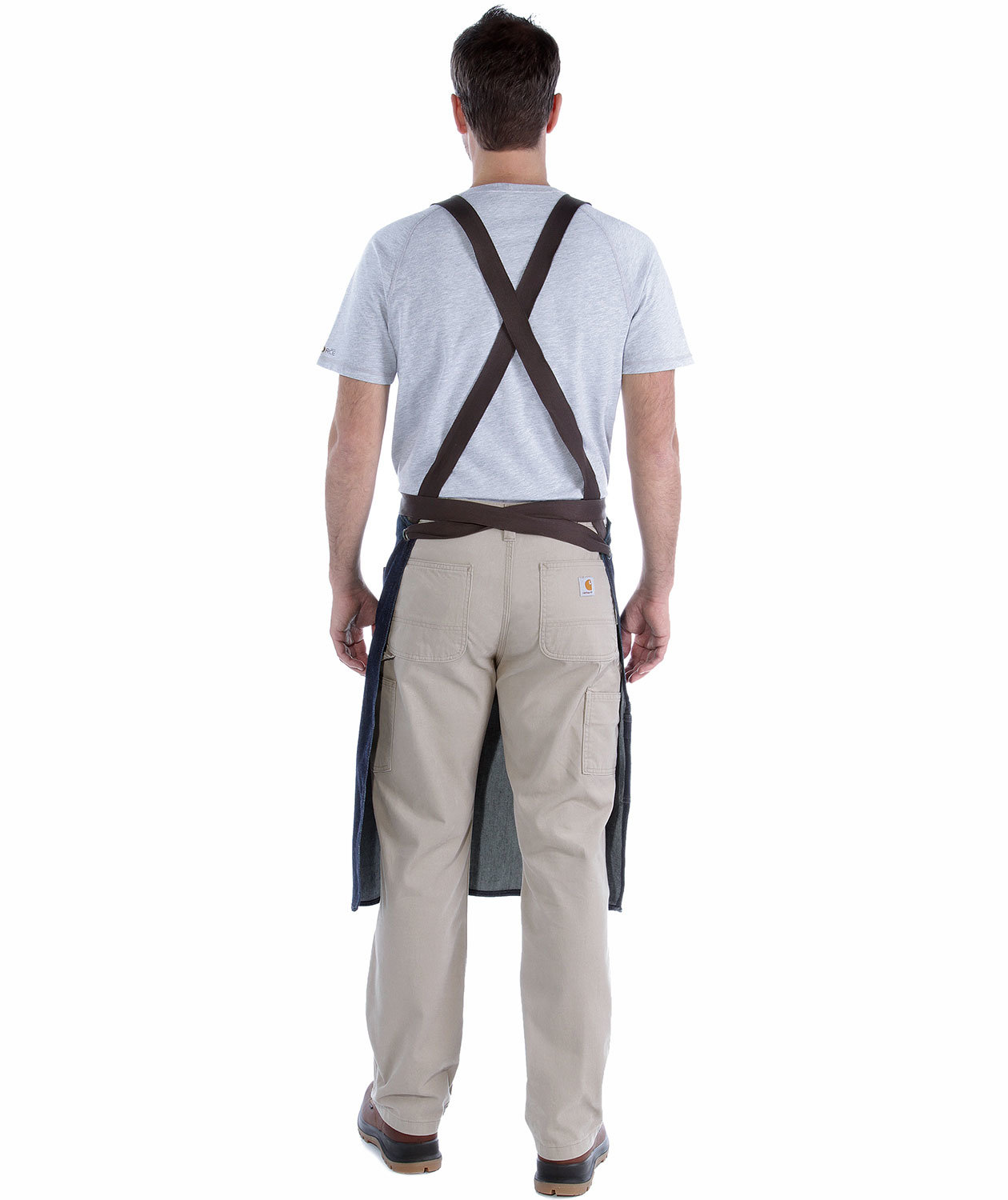 Carhartt Denim Latzsch&uuml;rze mit Taschen, Dark Blue Ridge, Dark Blue Ridge, large image number 2