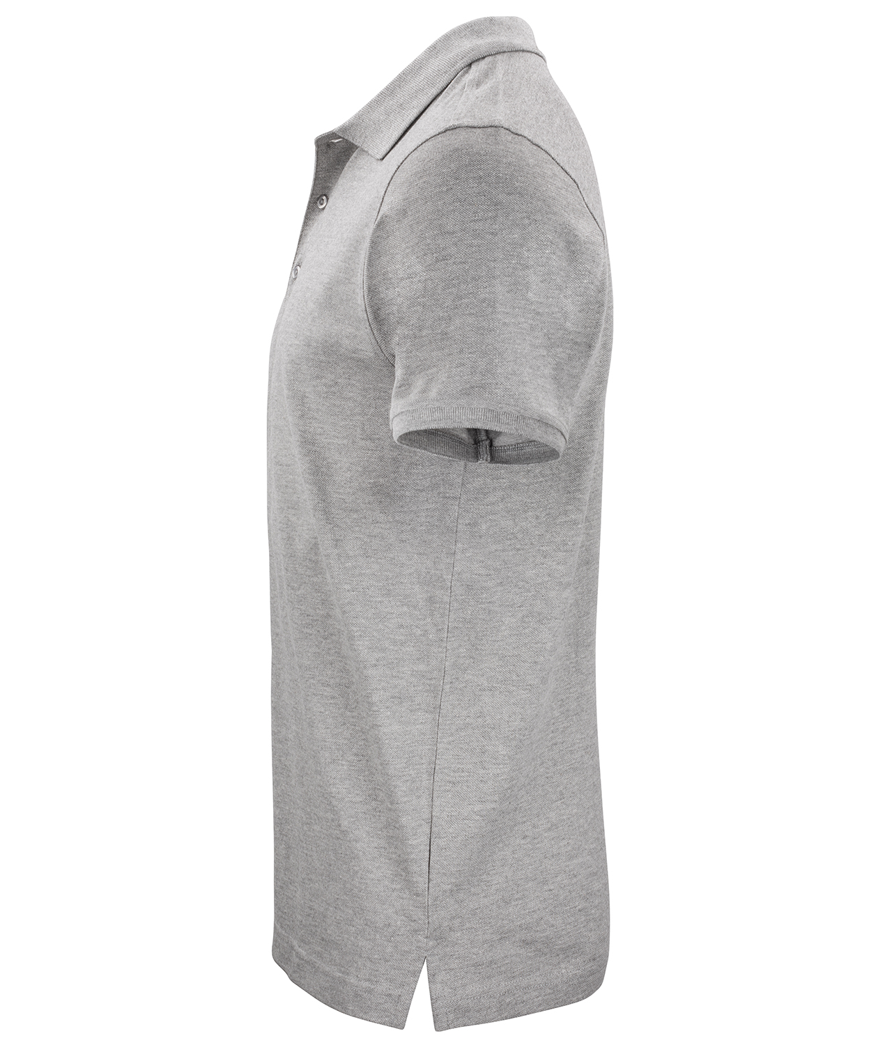 Clique Classic polo shirt, Grey Melange, large image number 2