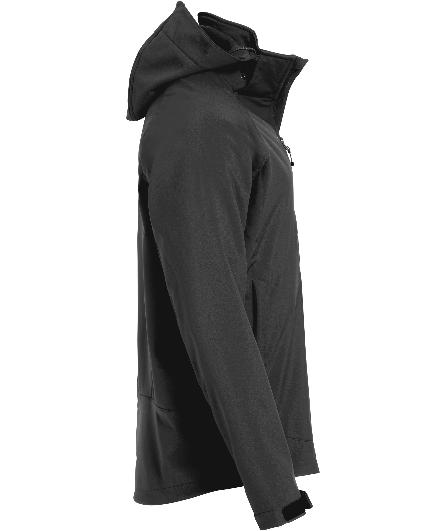 Clique Milford softshelljakke, M&oslash;rkgr&aring;, large image number 2