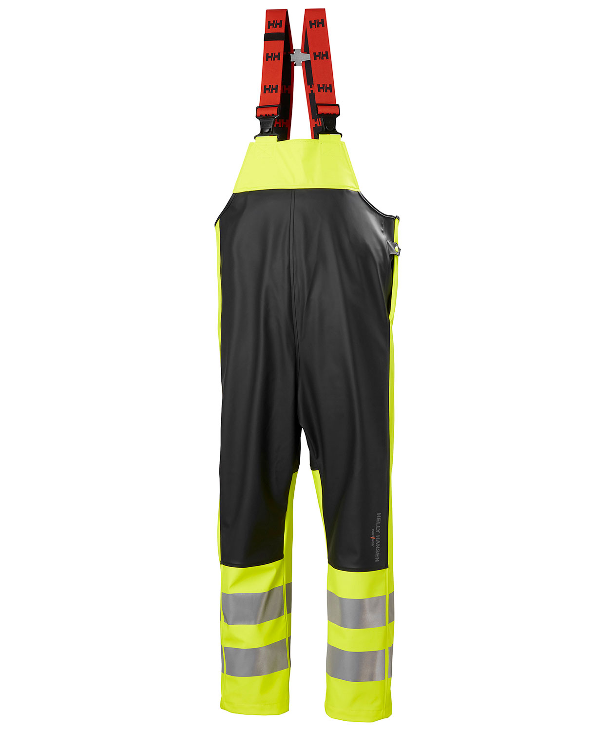 Helly Hansen Alna 2.0 regn selebukse, Ebony/Hi-Vis Gul