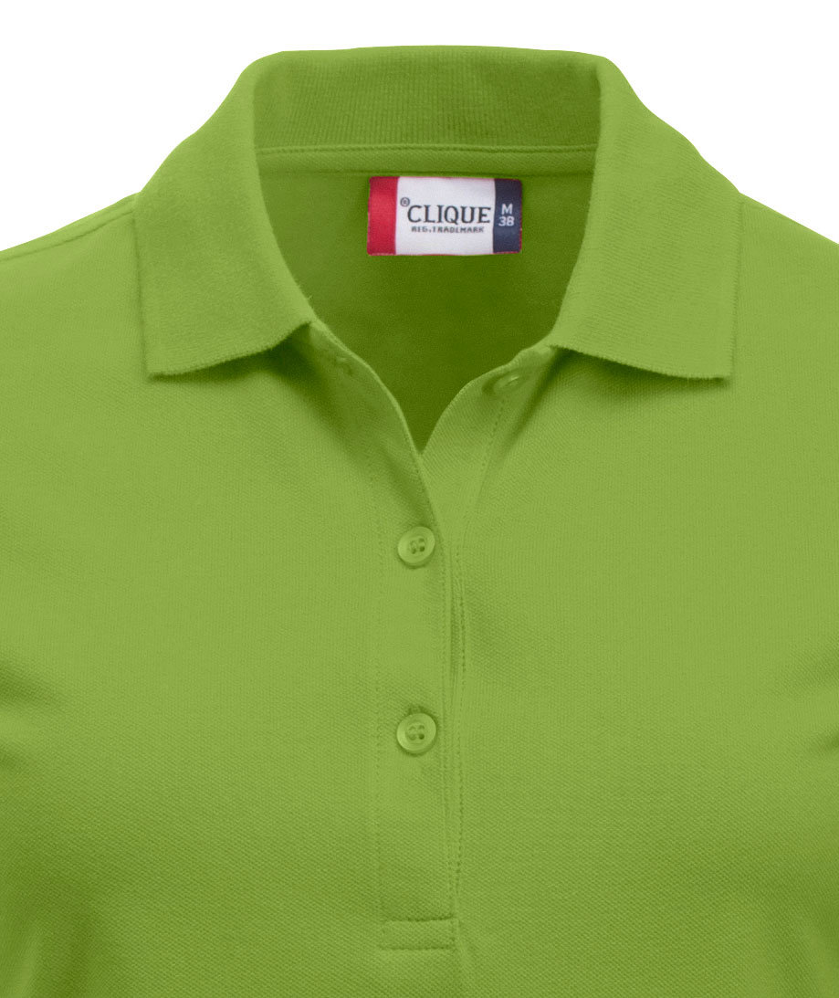 Clique Classic Marion women's polo shirt, Light Green, large image number 1
