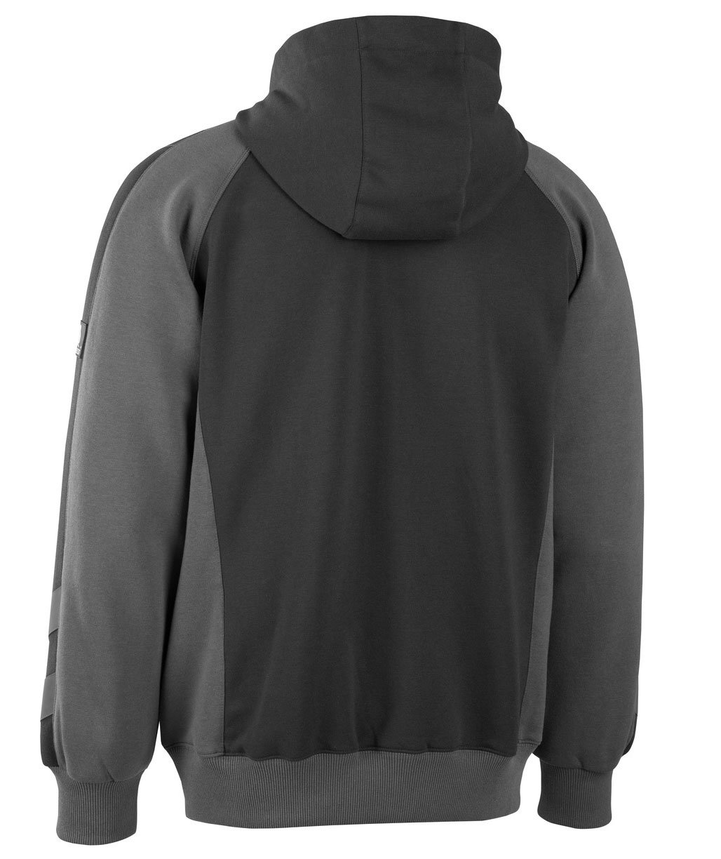 Mascot Wiesbaden hettegenser, Svart/M&oslash;rk&nbsp;Antrasittgr&aring;, large image number 2