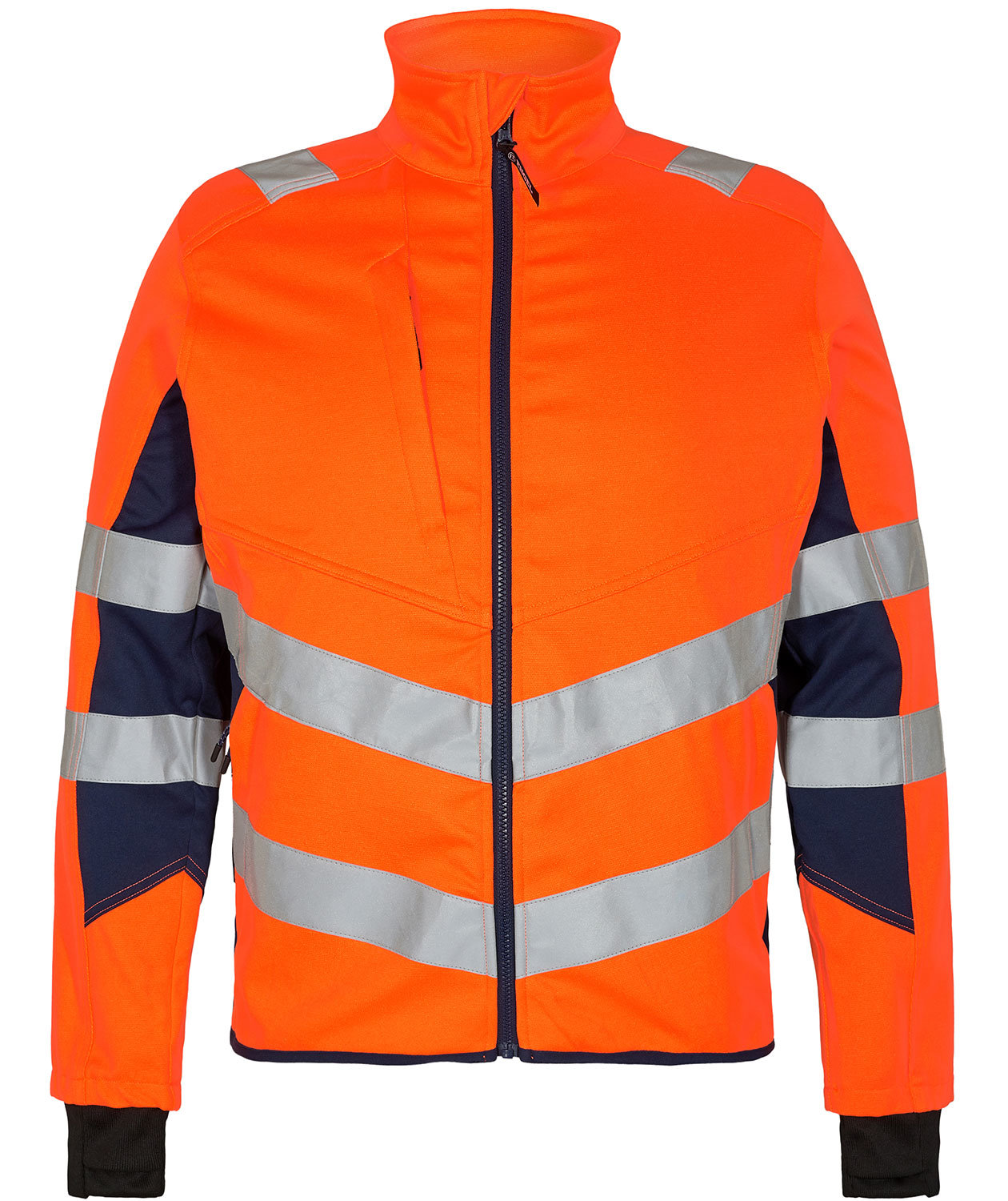 Engel Safety arbeidsjakke, Orange/Blue Ink, Orange/Blue Ink, swatch
