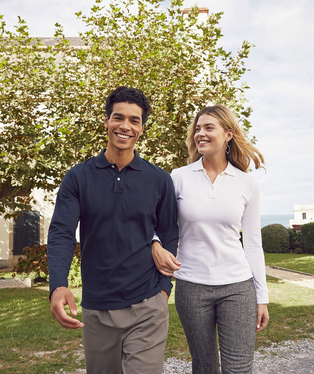 Clique Premium l&aring;ng&auml;rmad pik&eacute;tr&ouml;ja, M&ouml;rk Marinbl&aring;