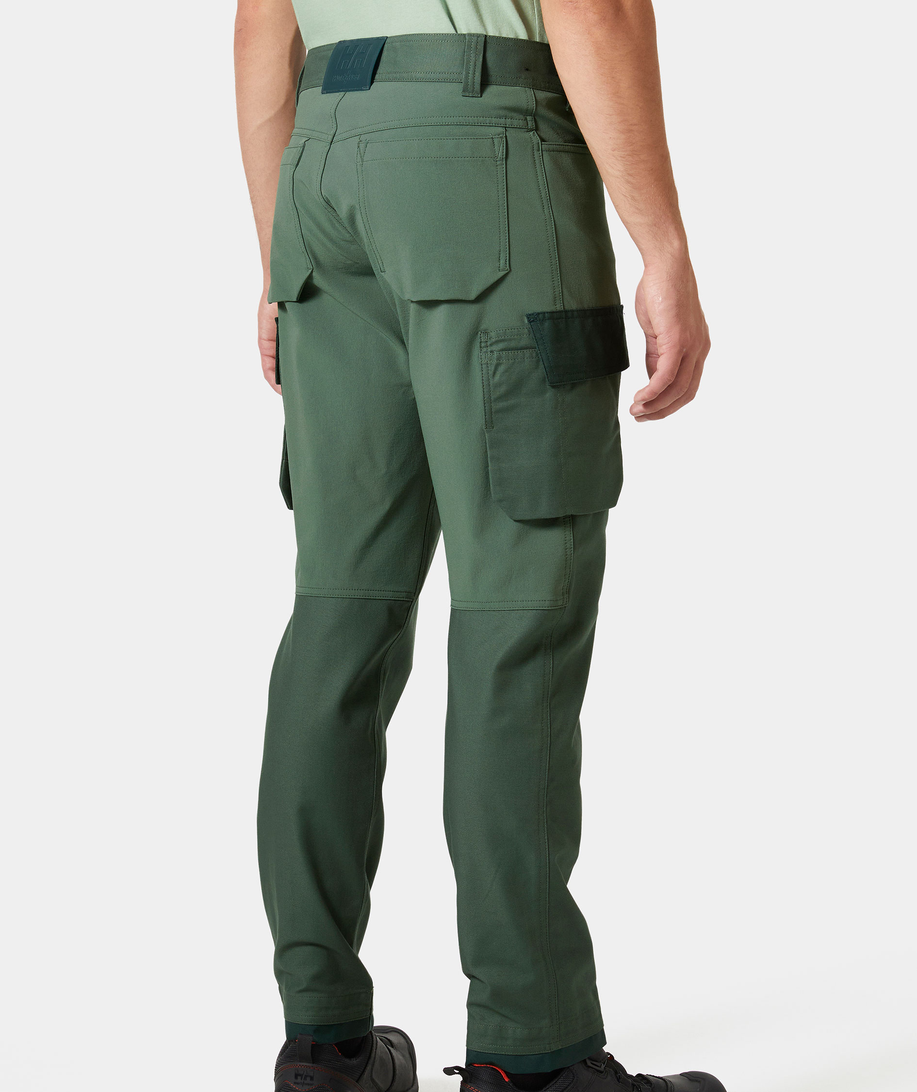 Helly Hansen Oxford 4X servicebyxa full stretch, Spruce/Darkest Spruce, large image number 3